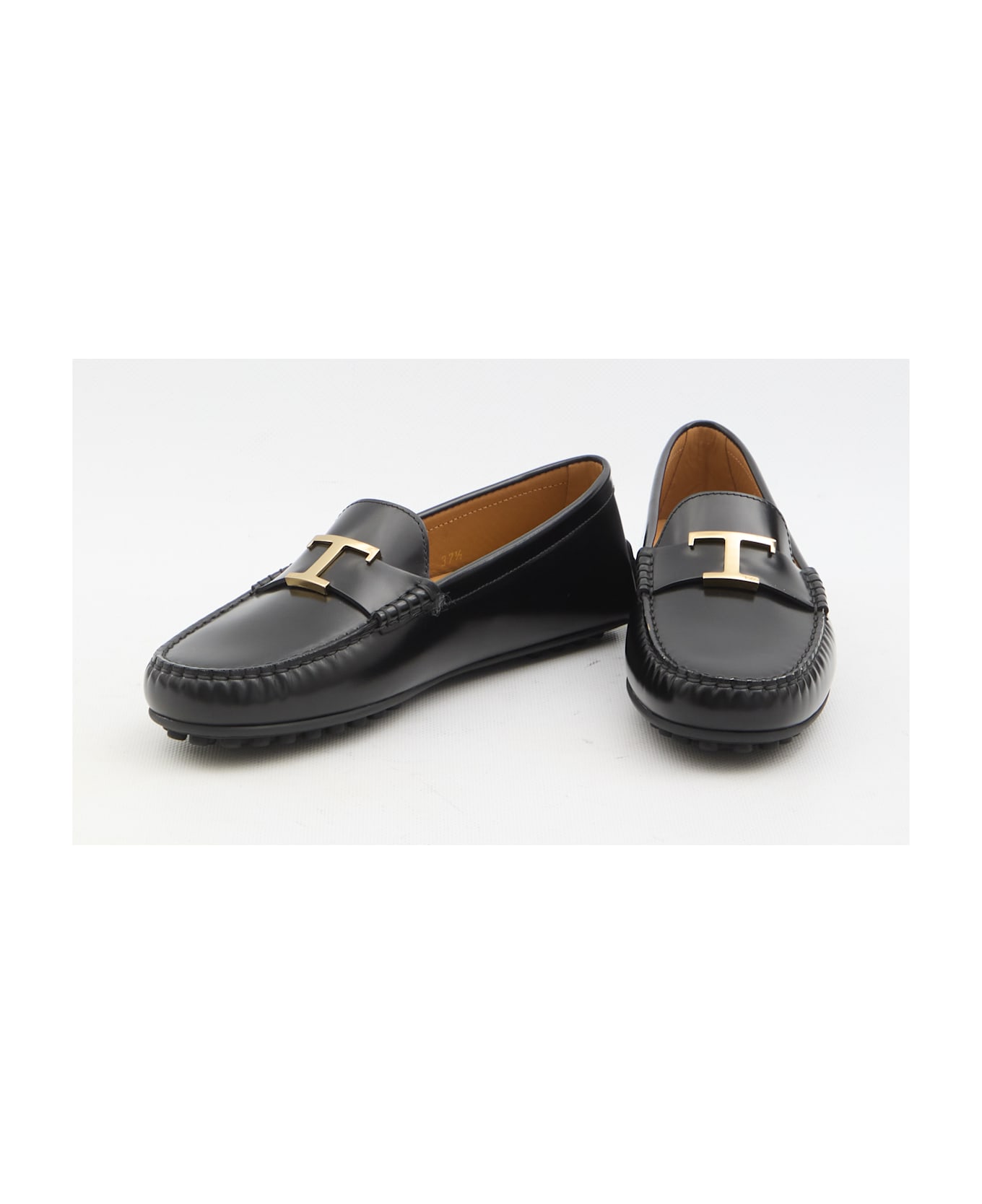 Tod's City Gommino Moccasins - BLACK