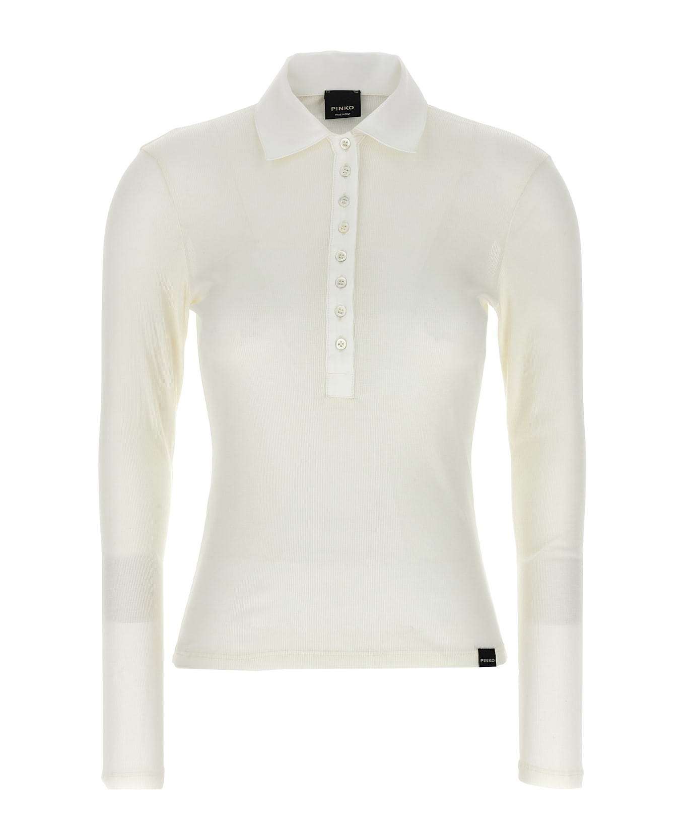 Pinko 'pattini' Polo Shirt - White