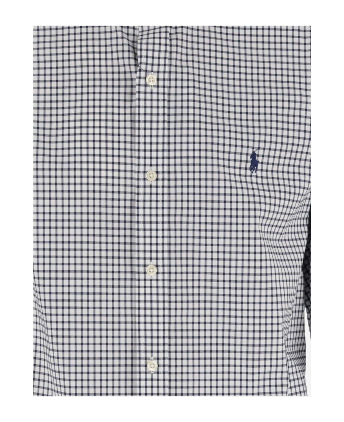 Ralph Lauren Cotton Shirt With Check Pattern - Red