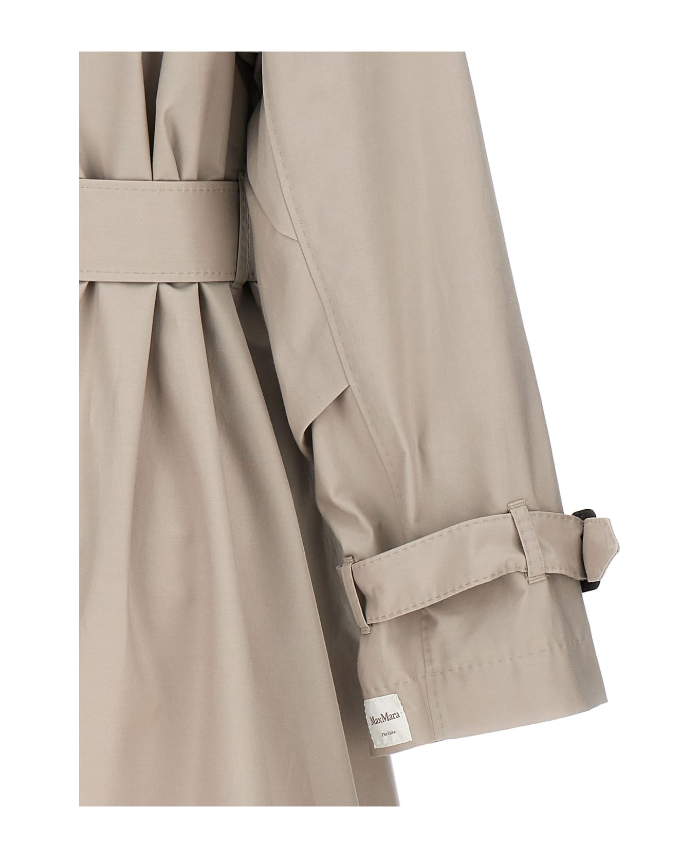 Max Mara The Cube 'titrench' Trench Coat - Beige レインコート