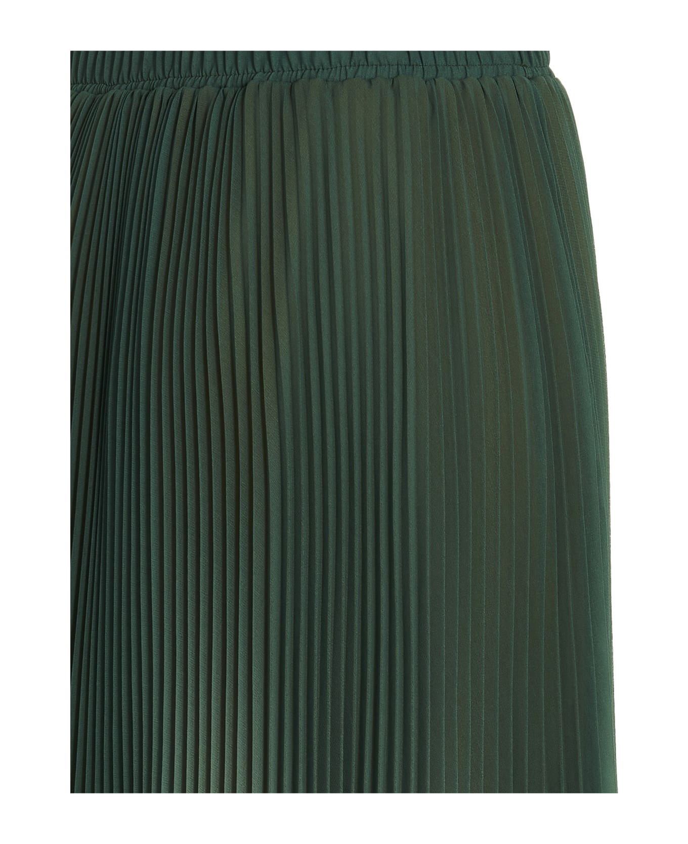 Ermanno Scervino Degradè Pleated Skirt - Green