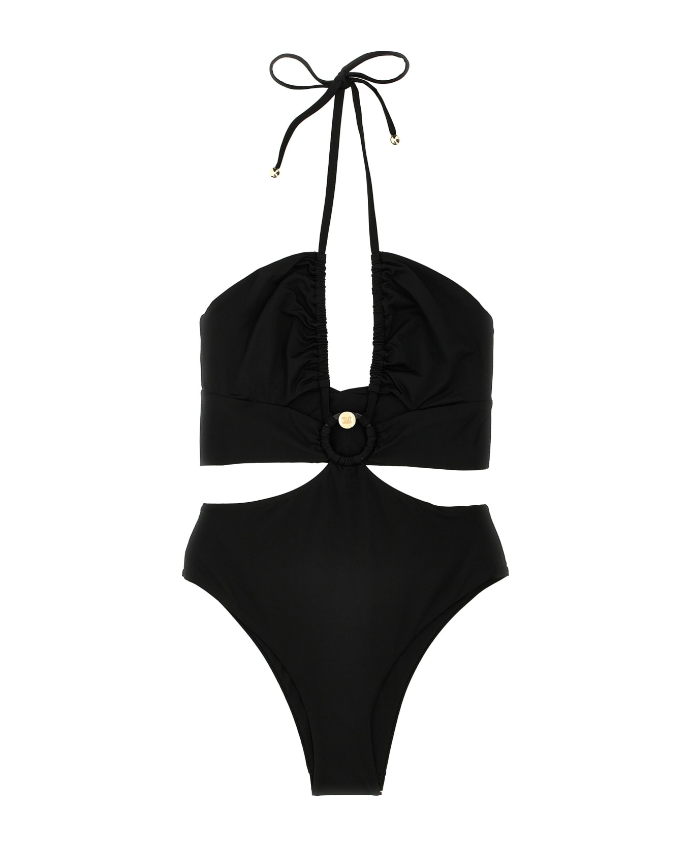 Max Mara 'cleopatra' One-piece Swimsuit - Black   ブラジャー