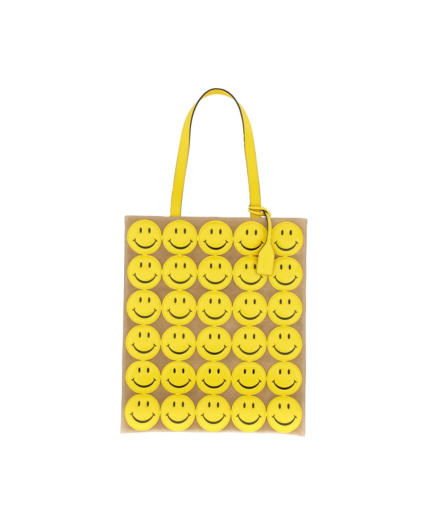 Moschino "smiley" Shopper Bag - YELLOW