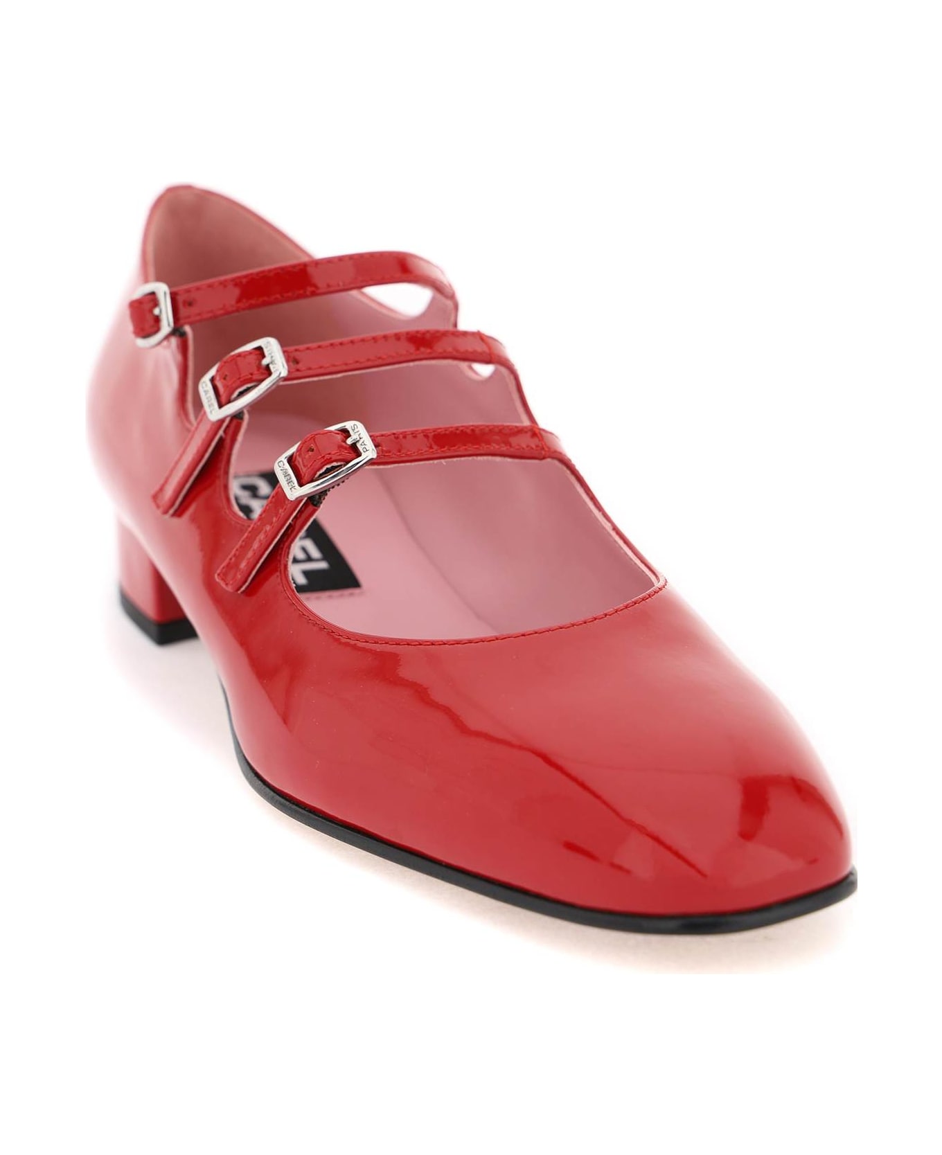 Carel Patent Leather Ariana Mary Jane - ROUGE (Red)