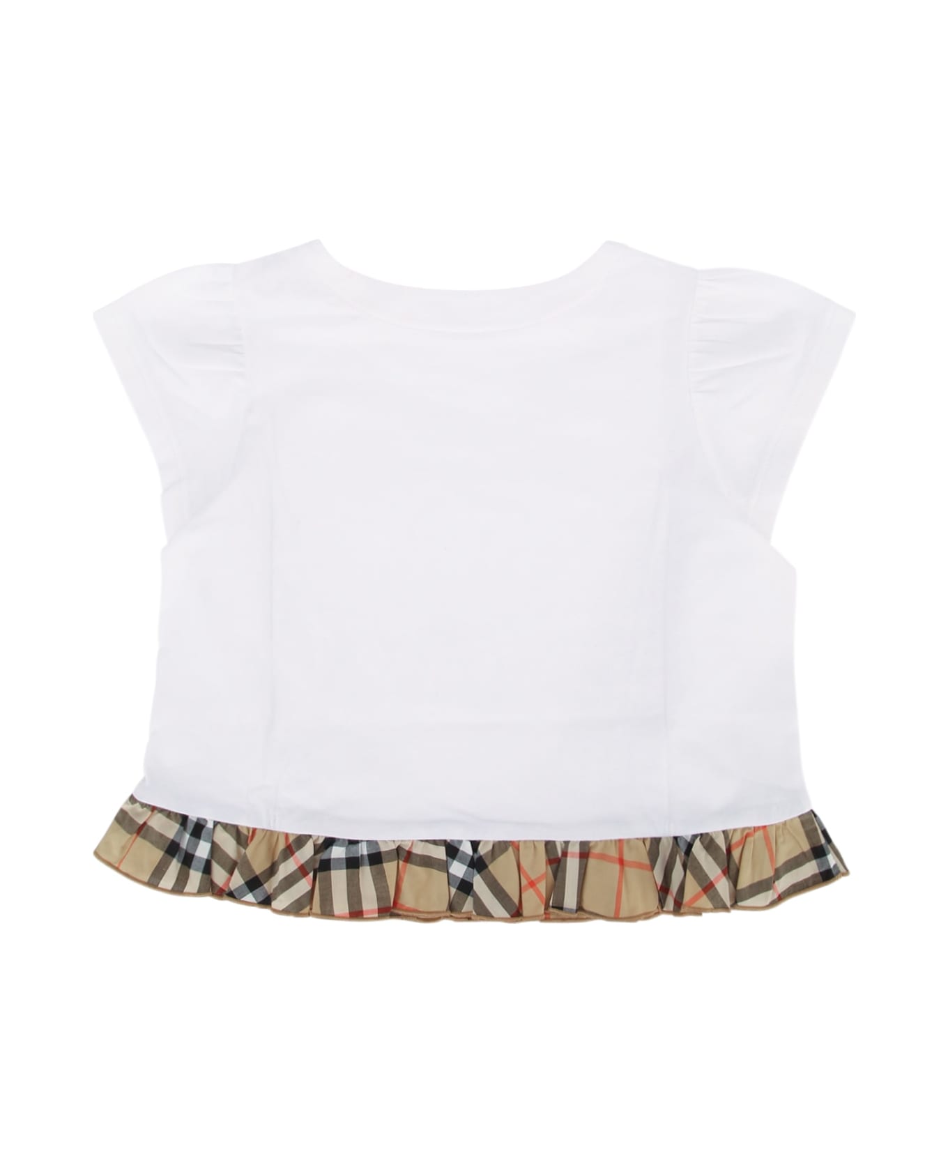 Burberry Kg5 Roxy Frill - WHITE