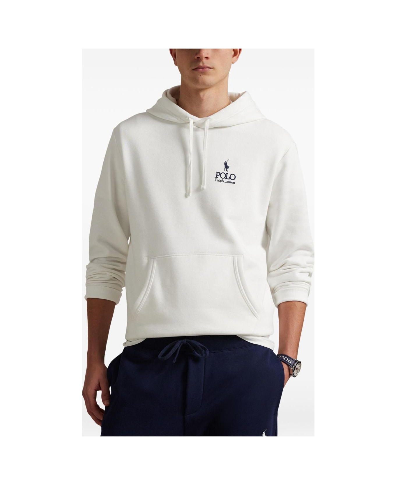 Polo Ralph Lauren Logo Hoodie - White