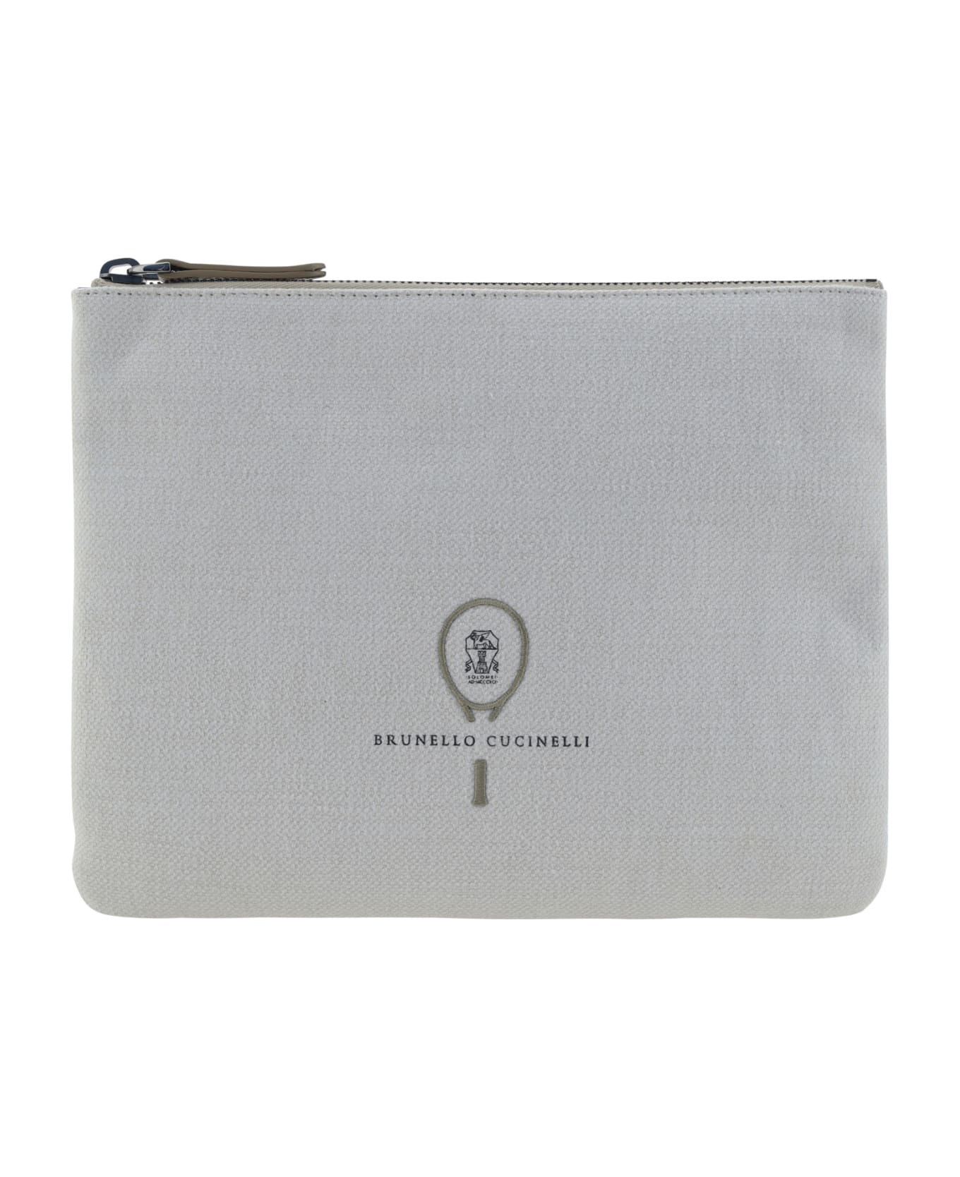 Brunello Cucinelli Beauty Case - Silver Birch