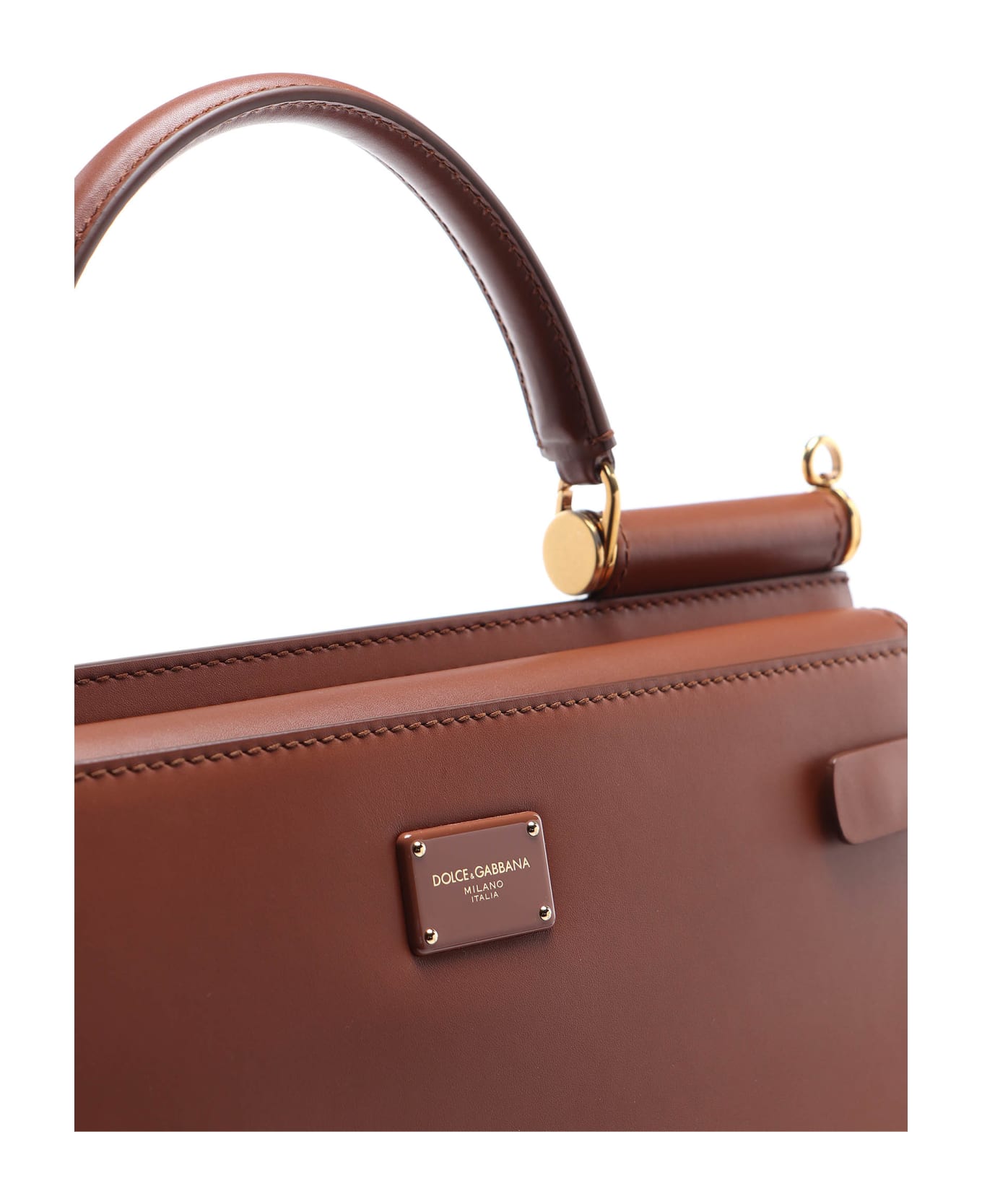 Dolce 
Gabbana Large Sicily 62 Bag - Deserto