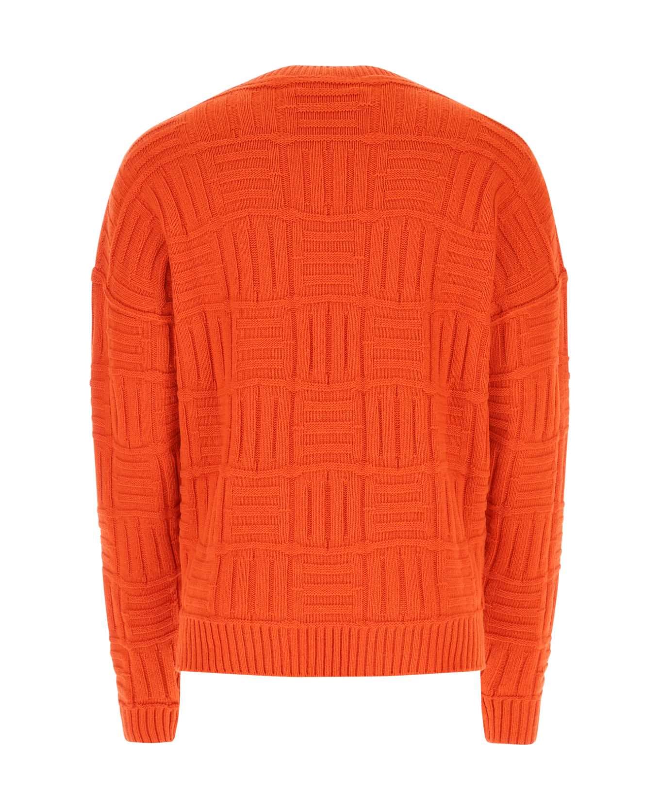 AMBUSH Orange Nylon Blend Oversize Sweater - 2626