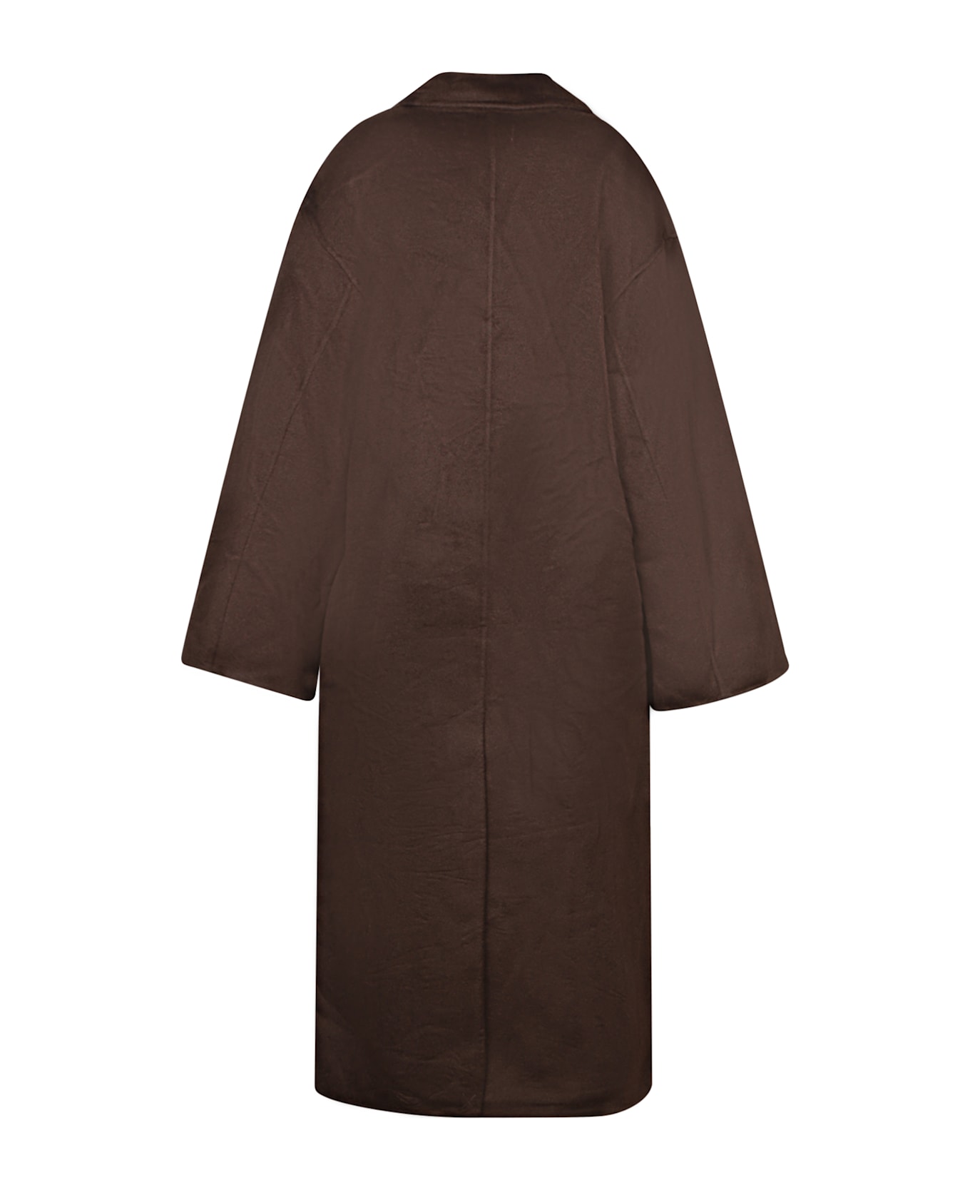 Loulou Studio Brown Wool And Cashmere Coat - Brown