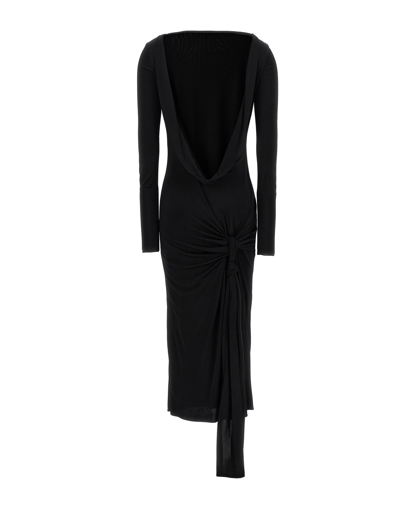 Versace La Vacanza Capsule Long Dress - Black  