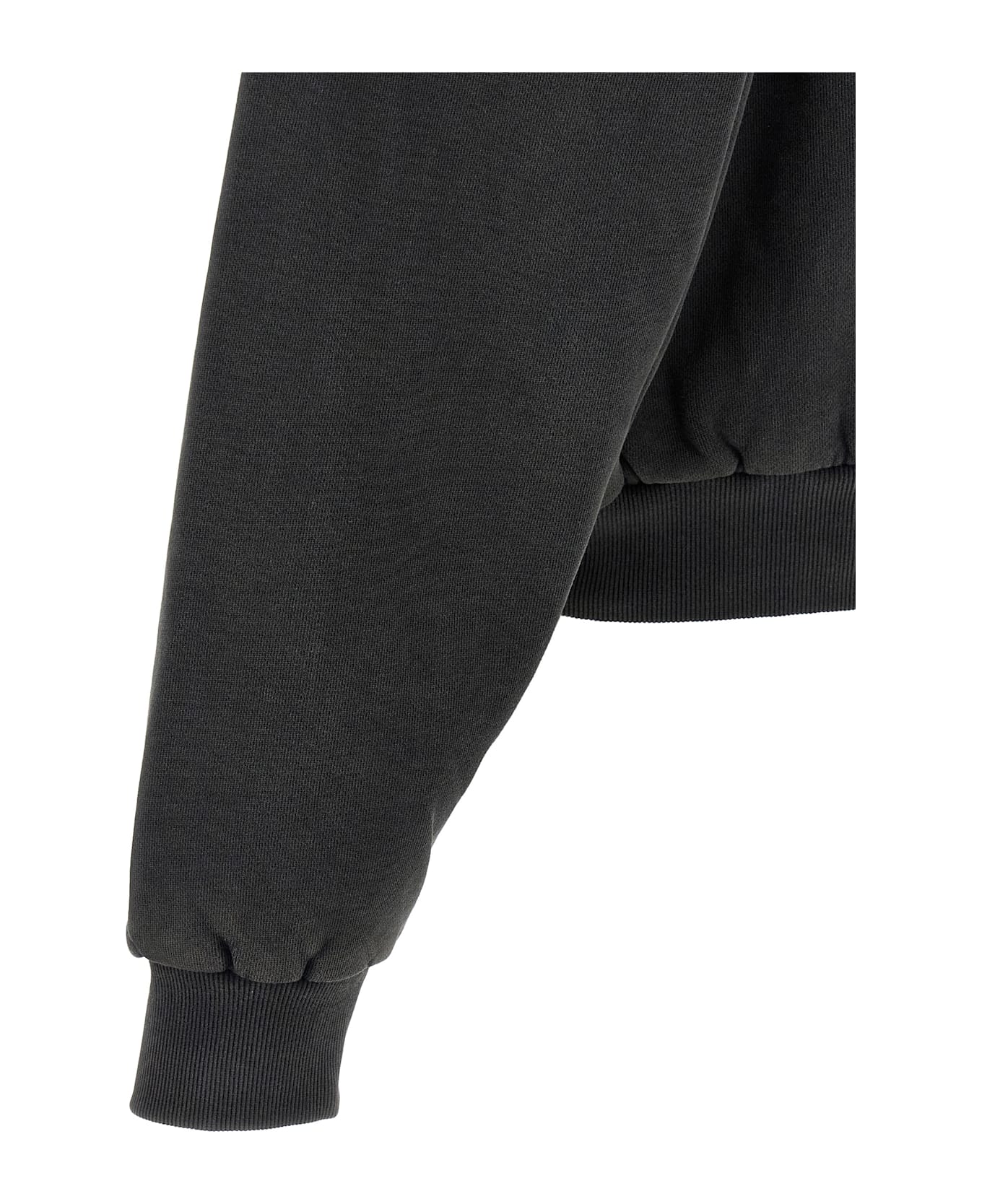 Entire Studios 
thermarl Hood Washed
 Hoodie - Black  