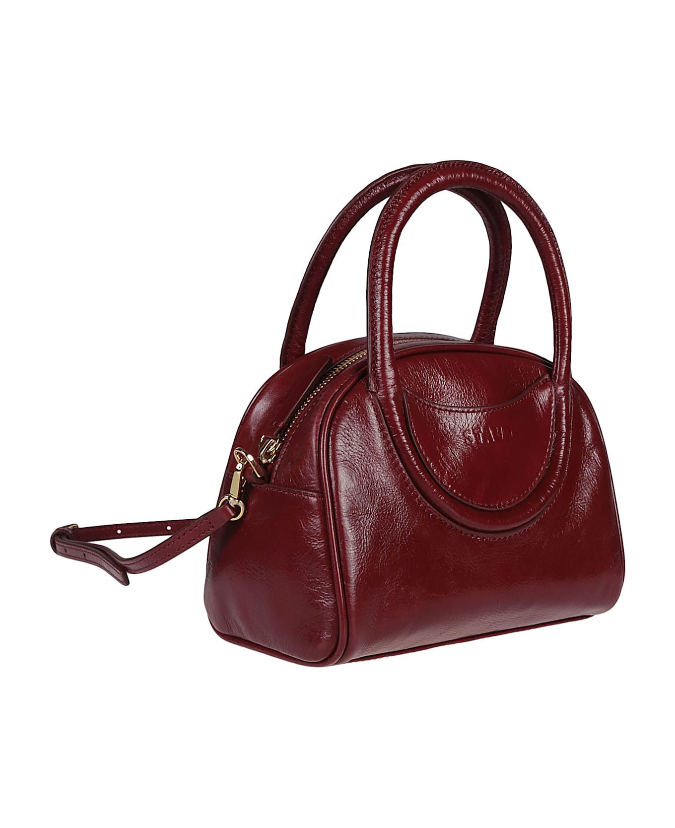 STAUD Maude Mini Bowler Bag - Pnt Pinot