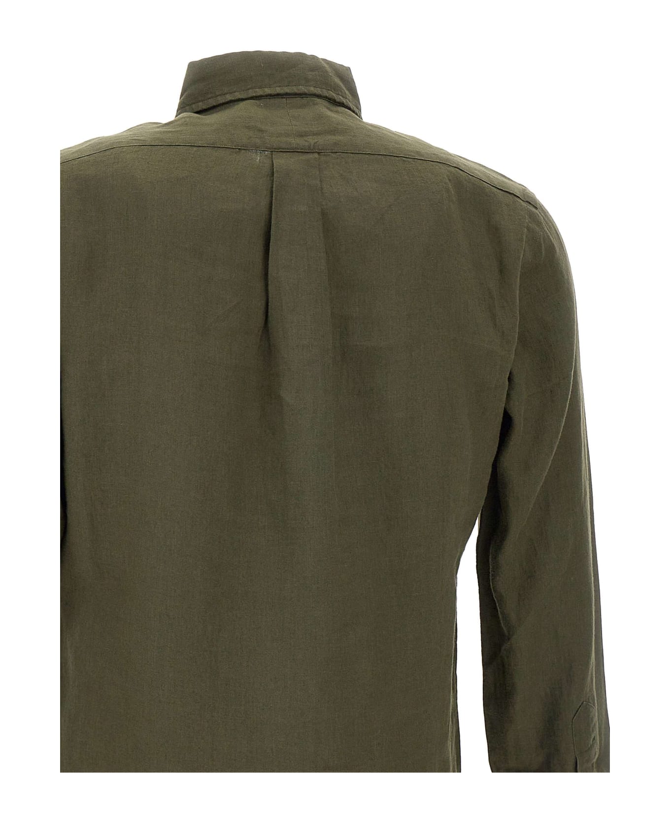 Polo Ralph Lauren "classics" Linen Shirt - GREEN