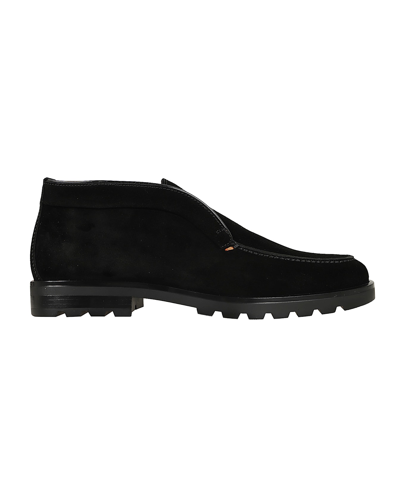 Santoni Rock Men Shoes - Black