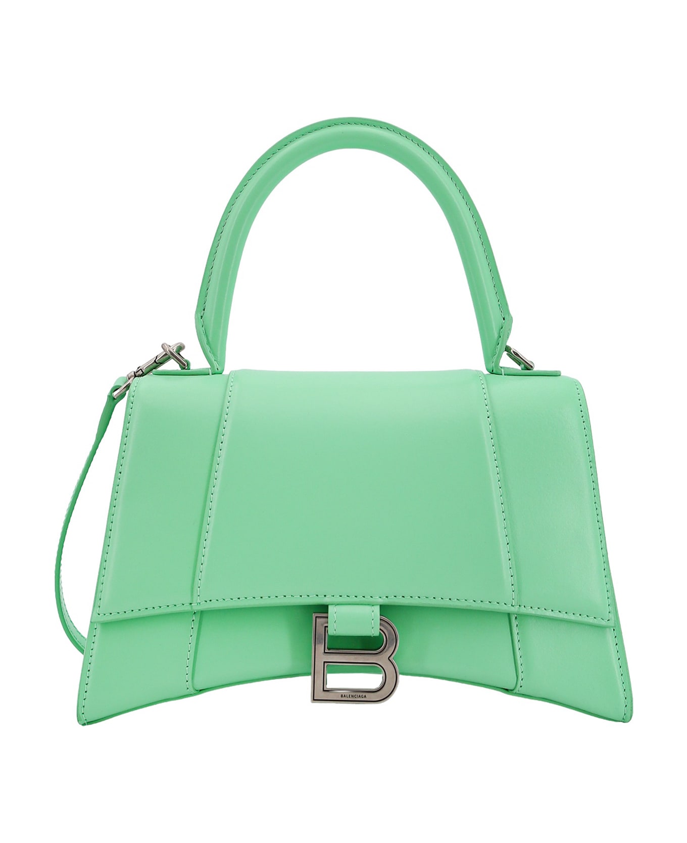 Balenciaga Hourglass Handbag - Green