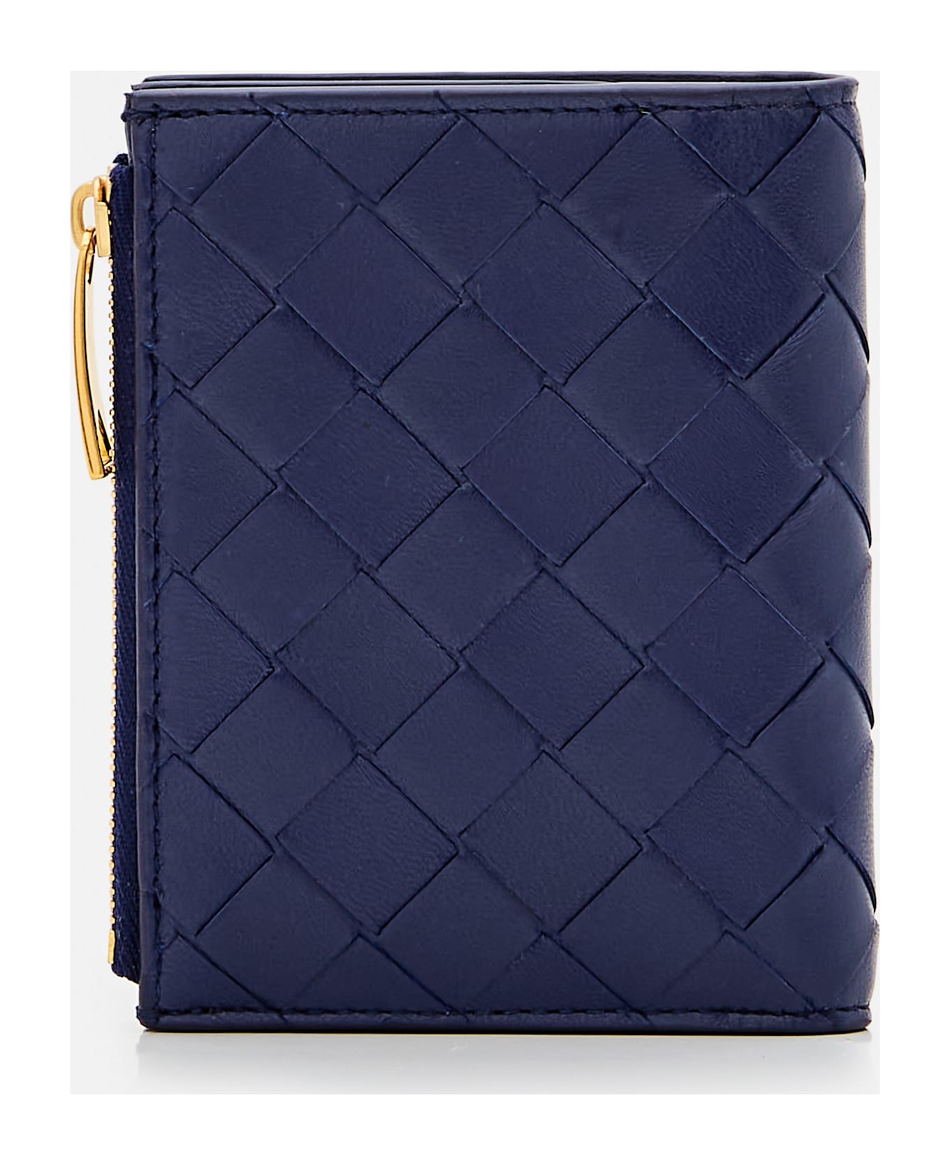 Bottega Veneta Leather Card-holder - Blue