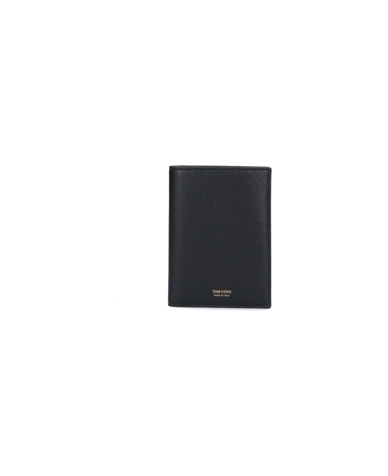 Tom Ford Logo Card Holder - Black  