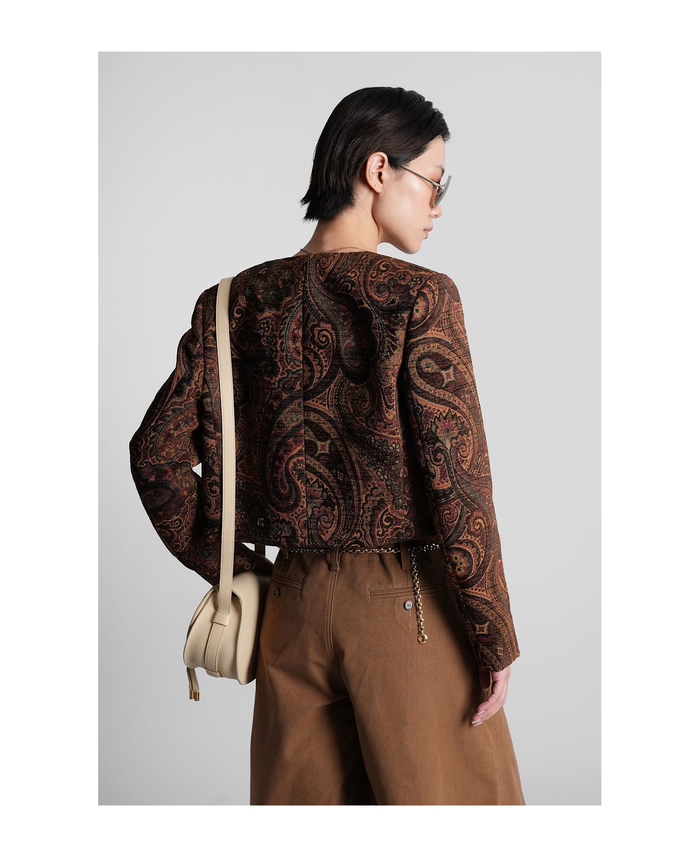 Chloé Casual Jacket In Multicolor Viscose - multicolor