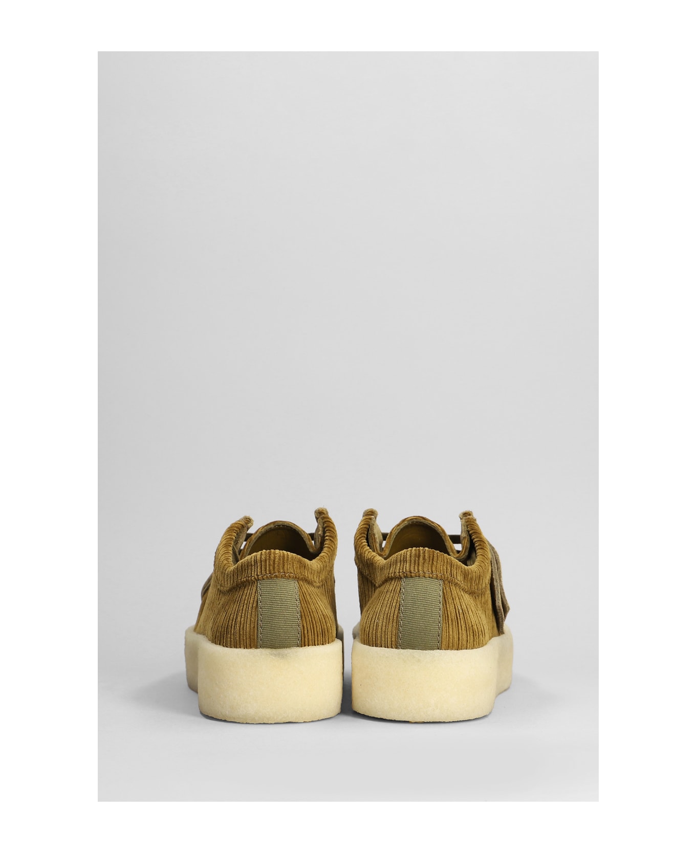 Clarks Wallabee Cup Lace Up Shoes In Leather Color Velvet - leather color