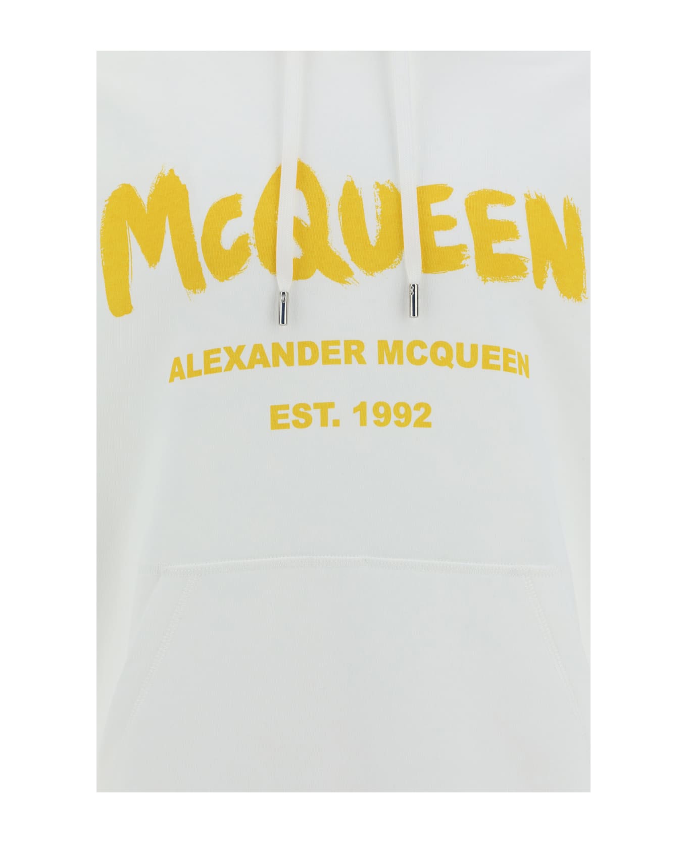 Alexander McQueen Hoodie - White/yellow