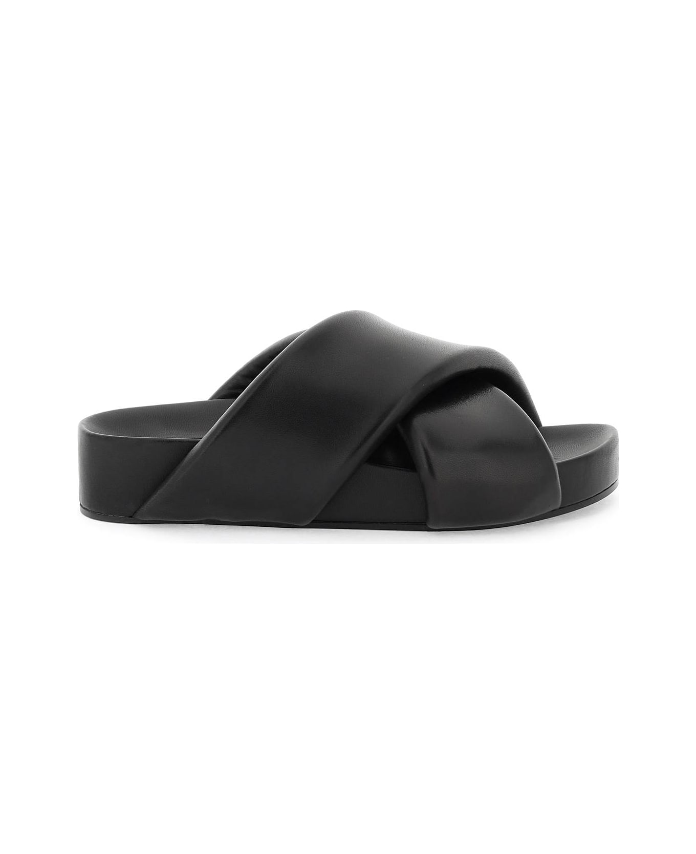 Jil Sander Criss Cross Slides | italist