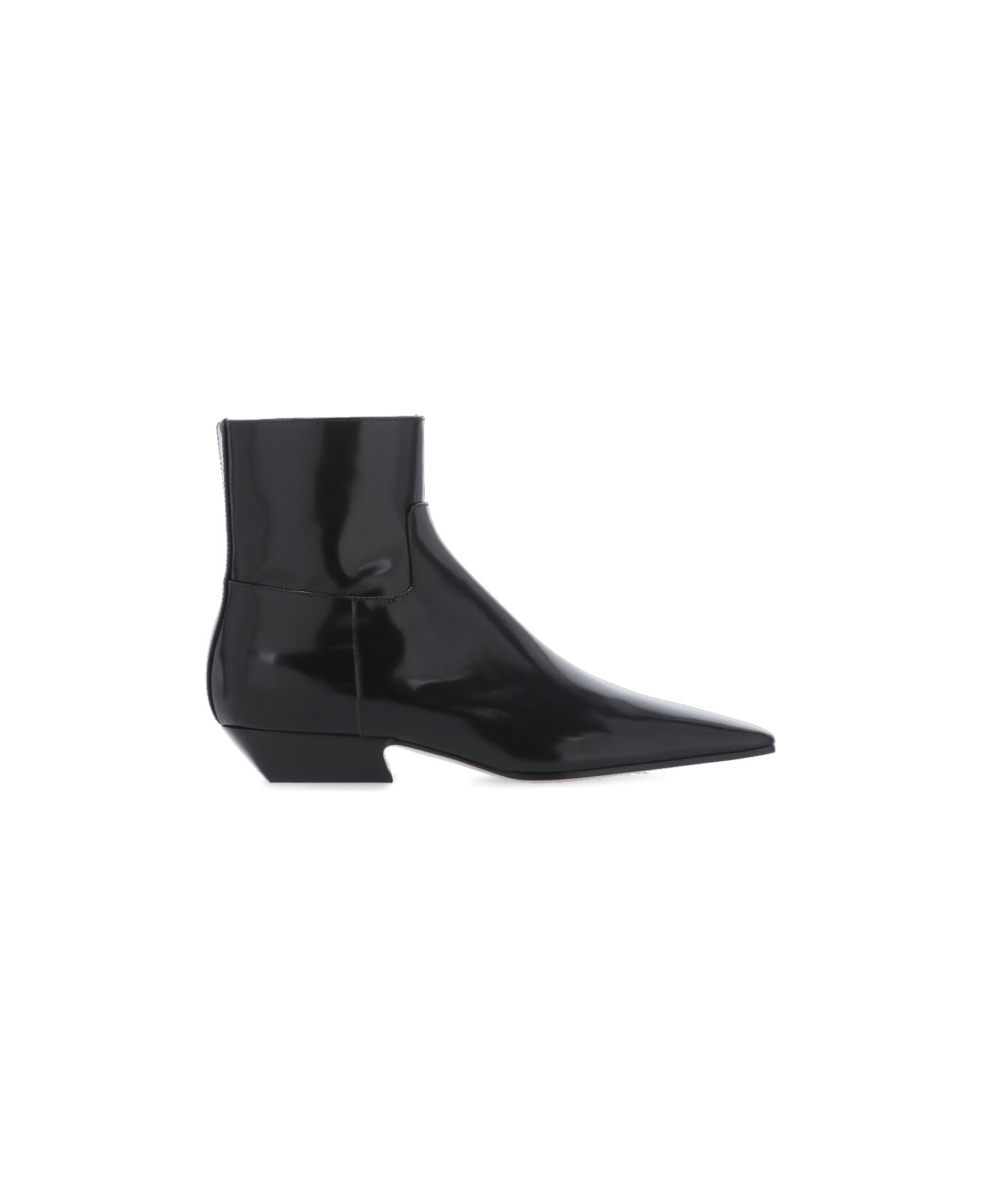 Khaite 'marfa' Ankle Boots - Black