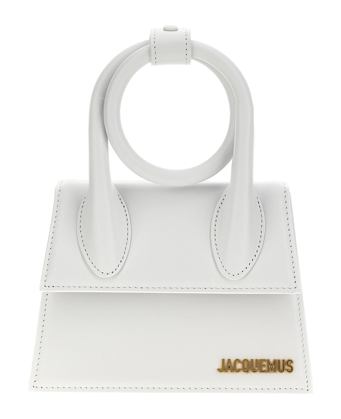 Jacquemus 'le Chiquito Noeud' Handbag - White