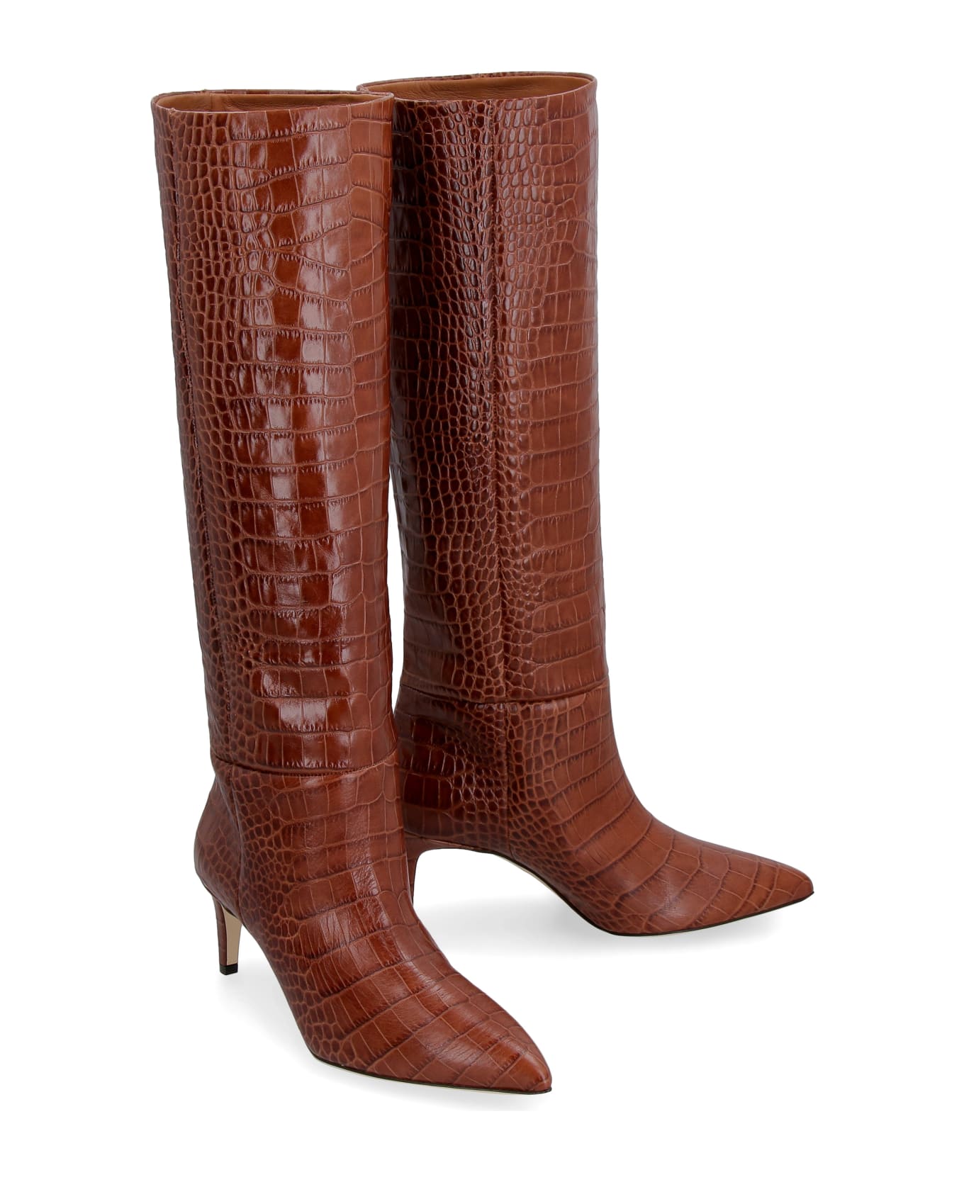 Paris Texas Leather Knee-boots - brown