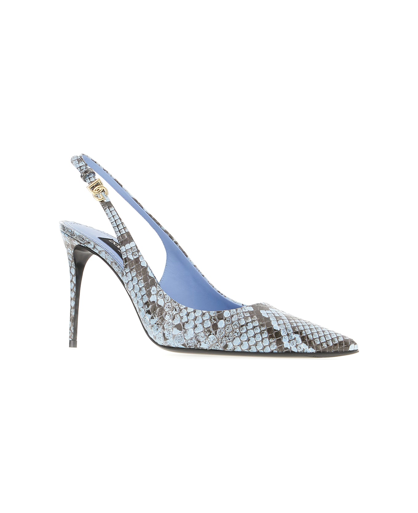 Dolce & Gabbana Multicolor Python Pumps - AZZURROGLICINE