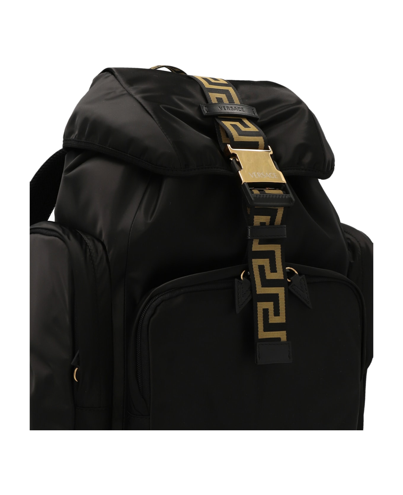 Versace 'greca  Backpack - Black  