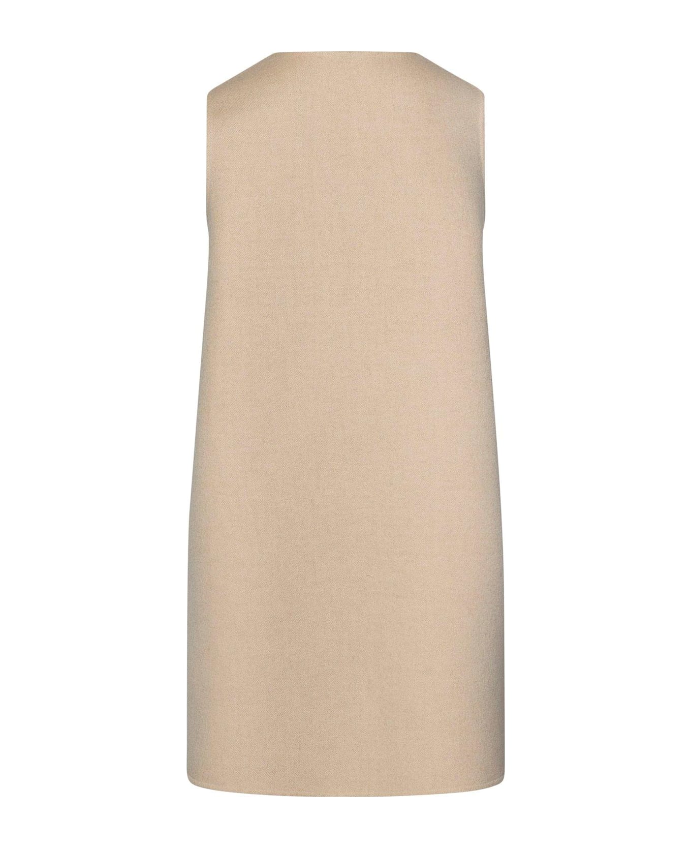 Fendi Ff Motif Sleeveless Dress