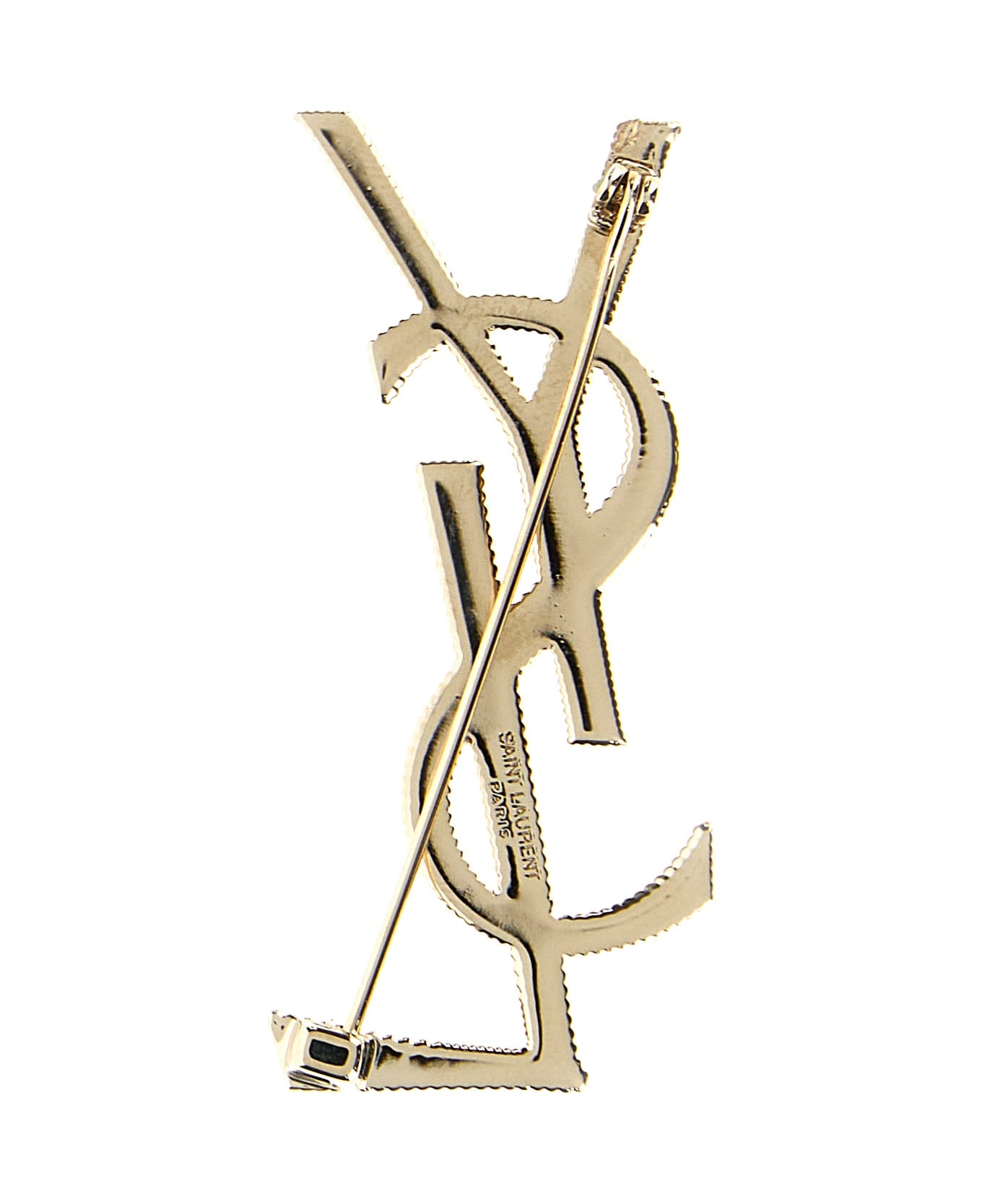 Saint Laurent 
cassandre
 Brooch - Gold