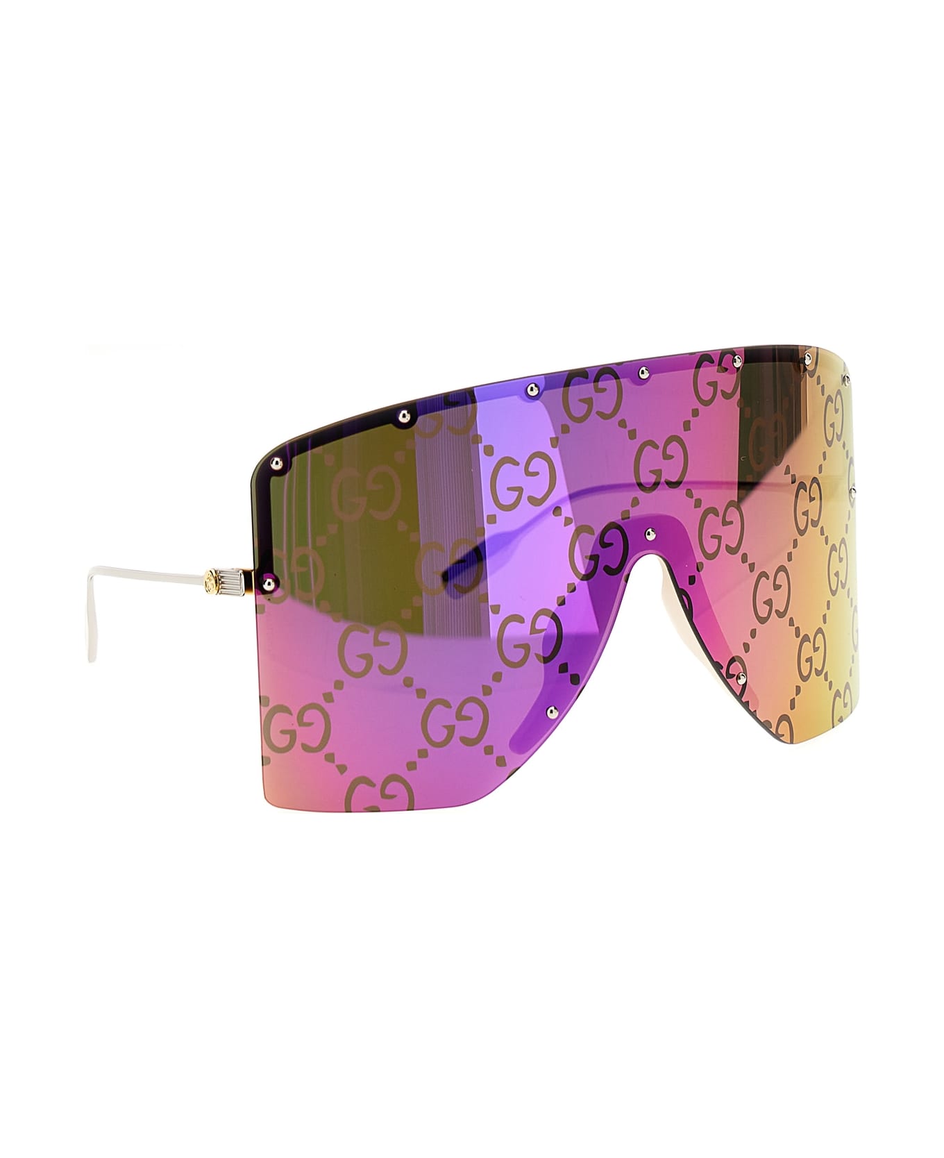 Gucci Face Covering Sunglasses - Multicolor