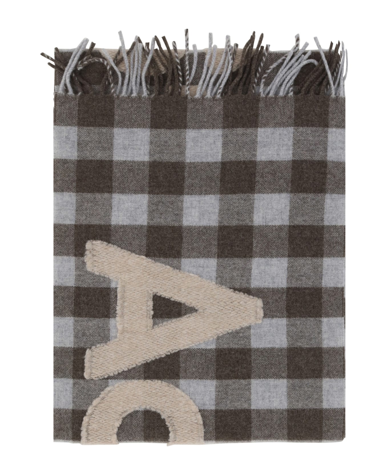 Acne Studios Scarf - Brown/beige