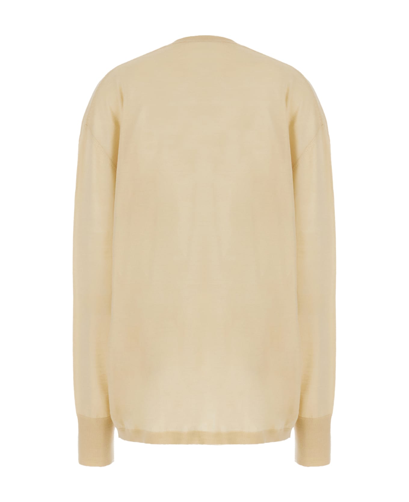 Quira Sand Wool Oversize Sweater - Q0011