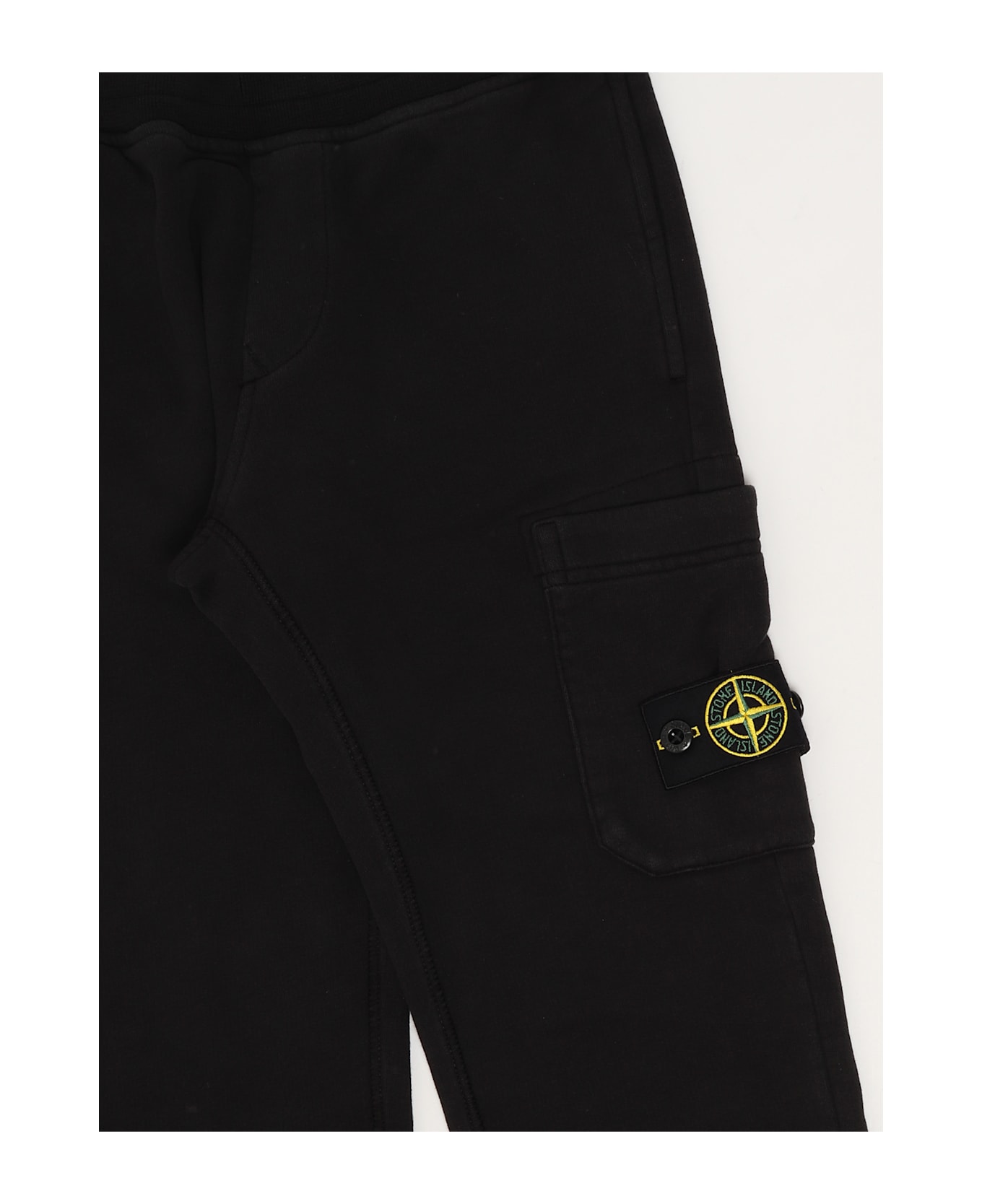 Stone Island Junior Sweatpants Sweatpants - NERO