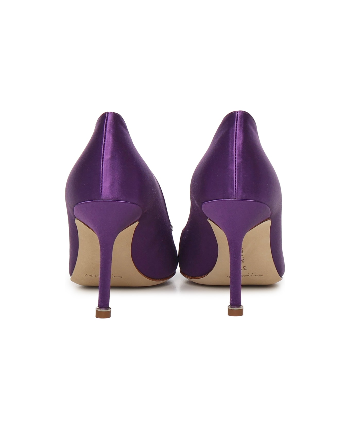 Manolo Blahnik Hangisi Pumps - PURPLE