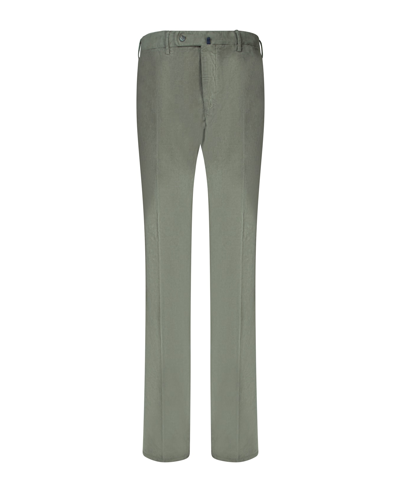 Incotex Grey Corduroy Pants - Grey