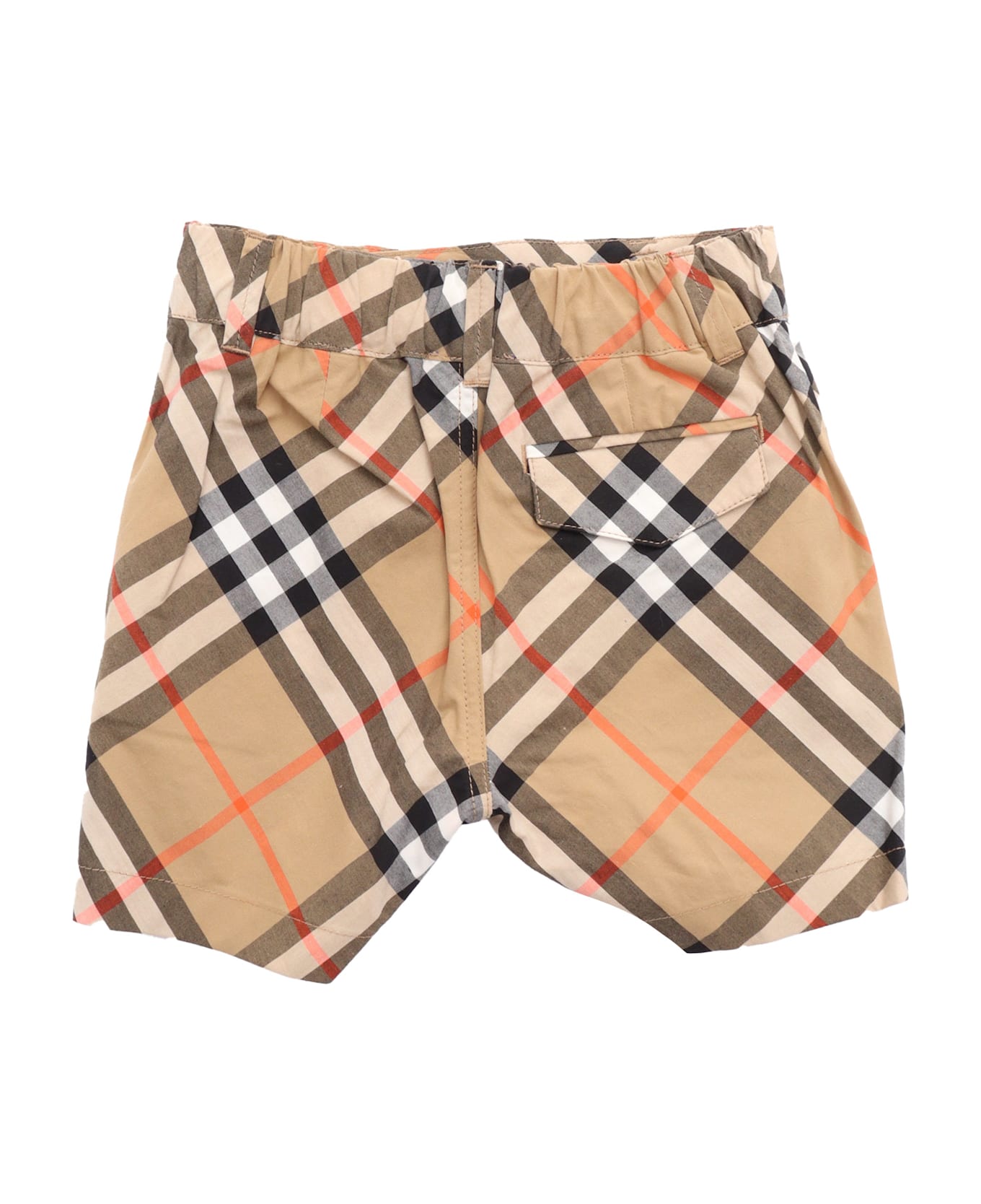 Burberry Inf Boy Shorts - BEIGE