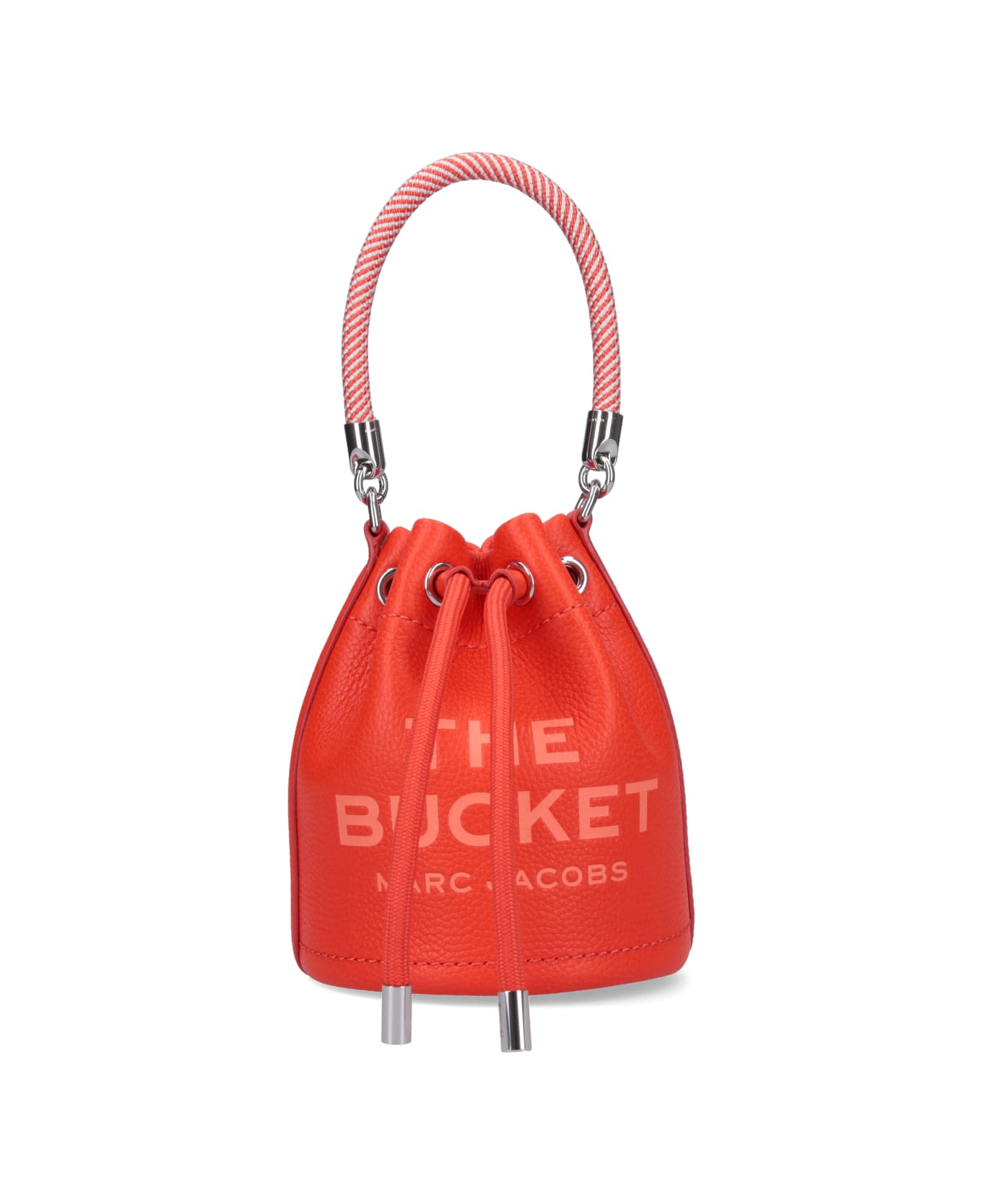 Marc Jacobs Orange Leather The Mini Bucket Bag - Orange
