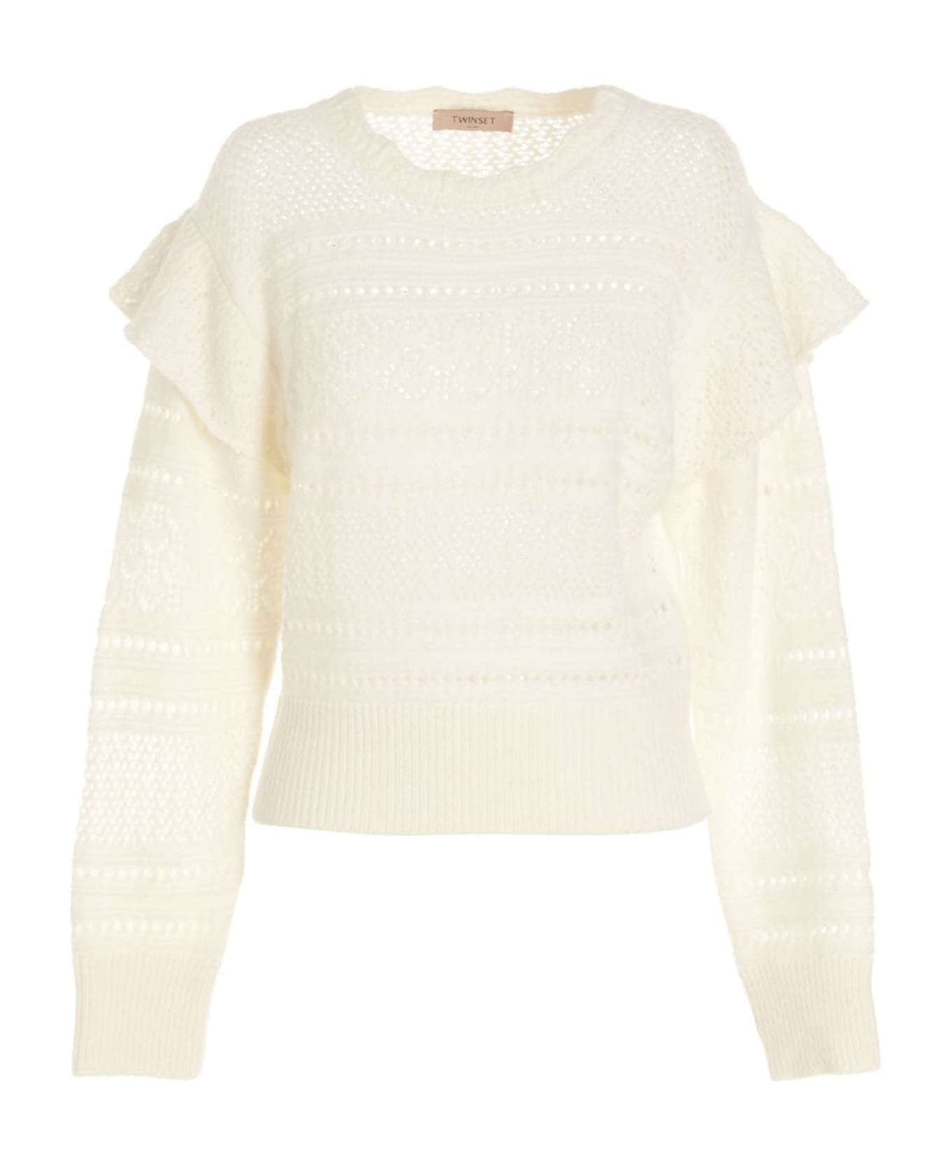 TwinSet Ruffle Sweater | italist