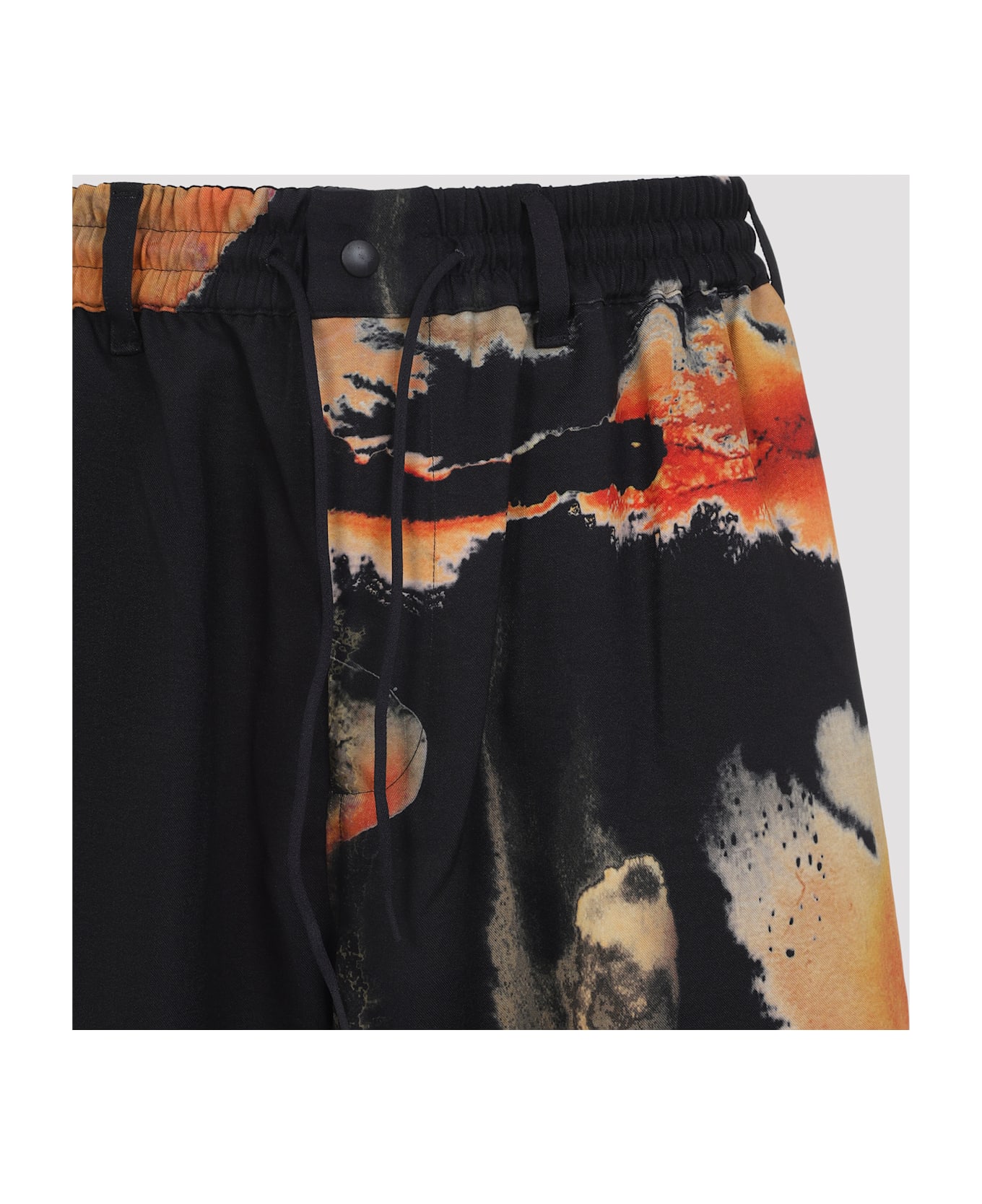 Y-3 Aop Sport Uniform Track Pants - Black Multicolor