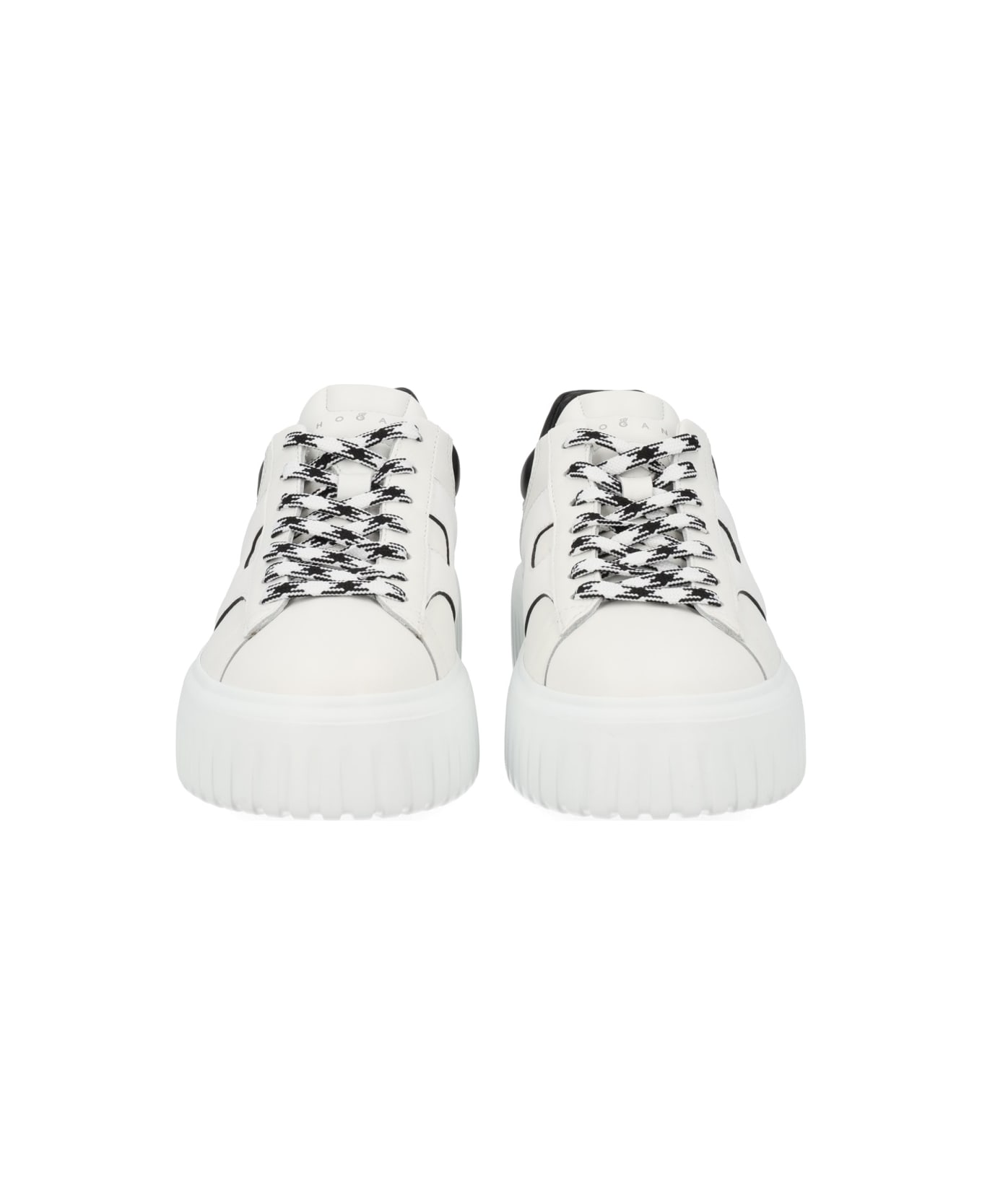 Hogan "h-stripes" Sneaker - WHITE