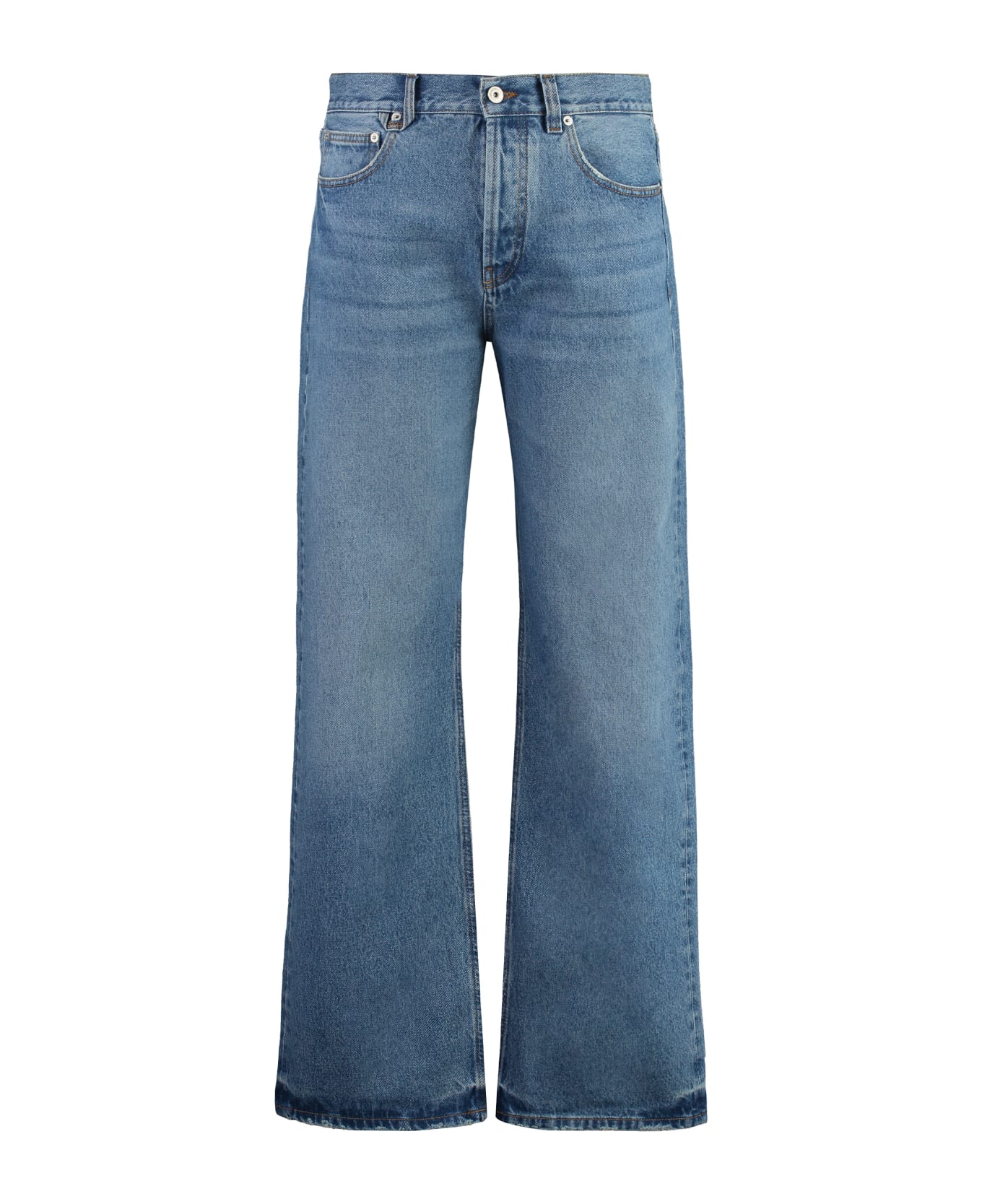 Jacquemus Nîmes 5-pocket Straight-leg Jeans - 33C BLUE/TABAC