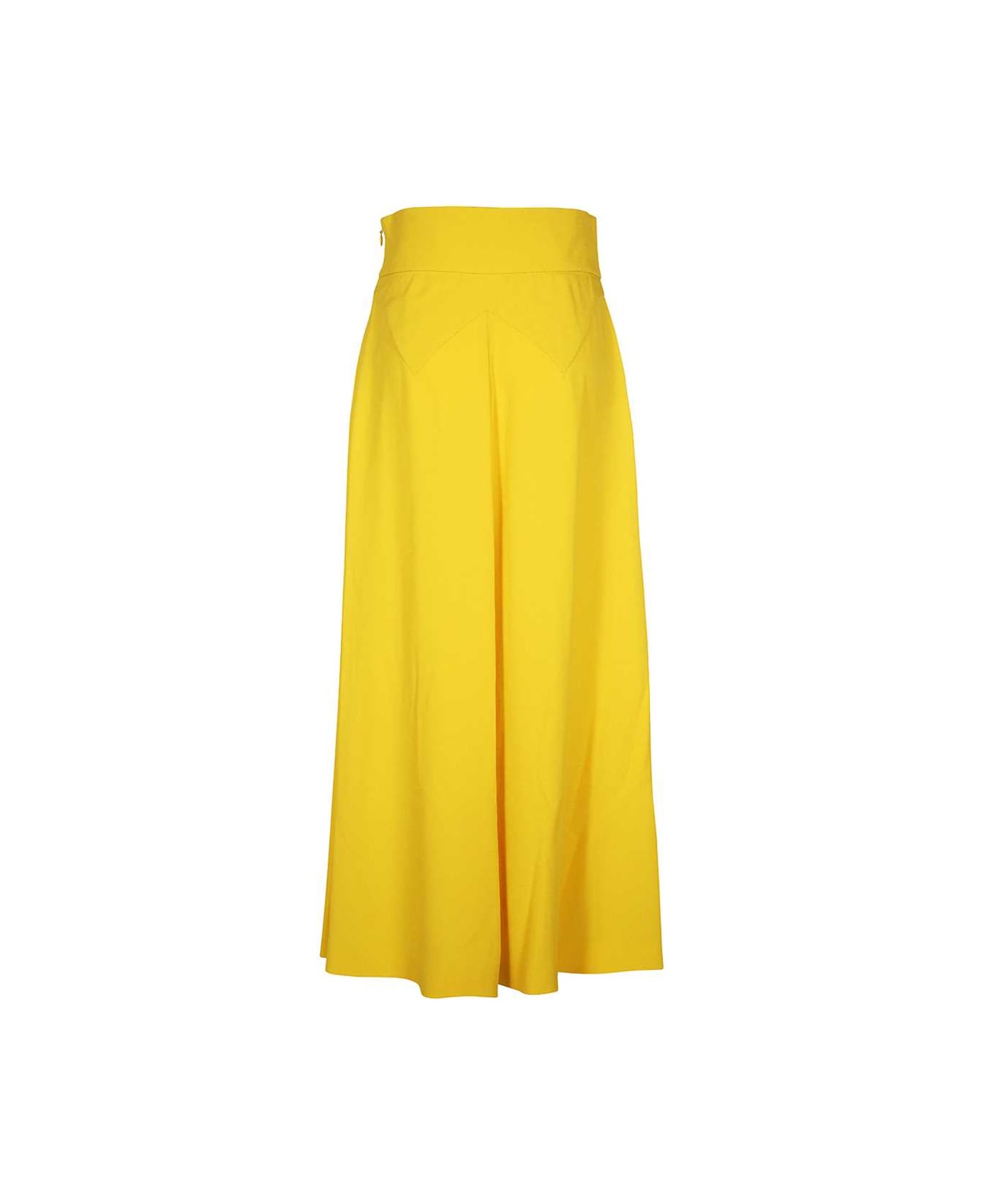 Moschino Long Skirt - Yellow