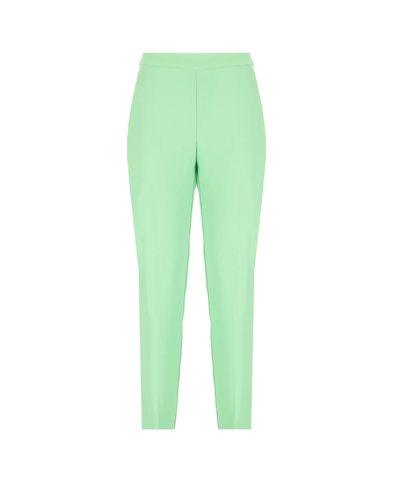 Pinko Parano Crêpe Slim Fit Trousers - green