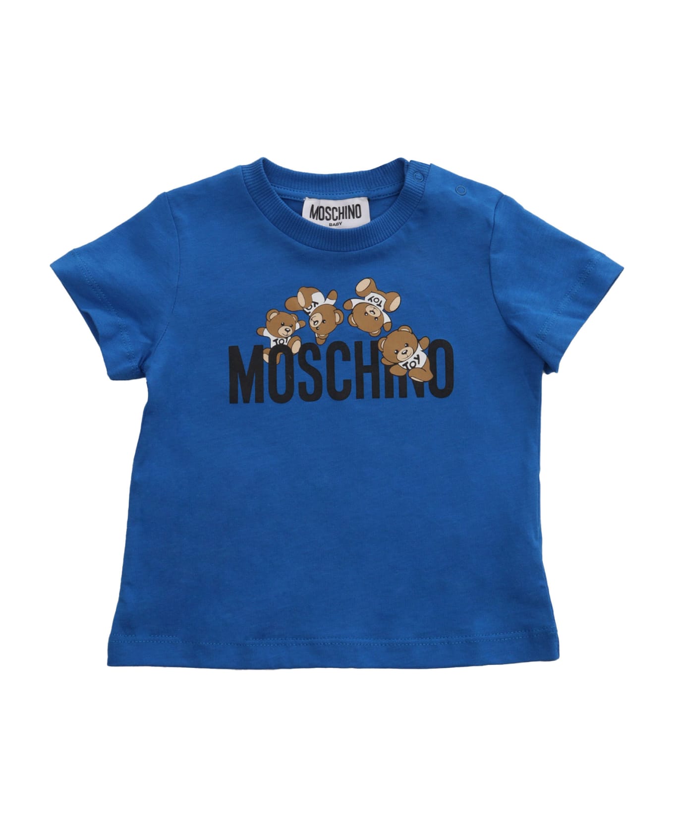 Moschino Blue T-shirt - BLUE シャツ