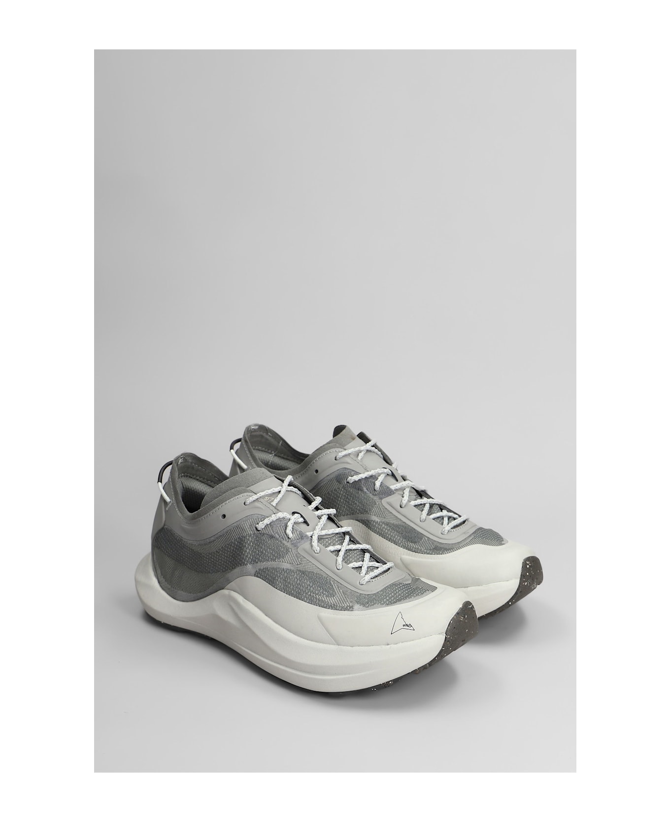 ROA Sella Sneakers In Beige Fabric - beige