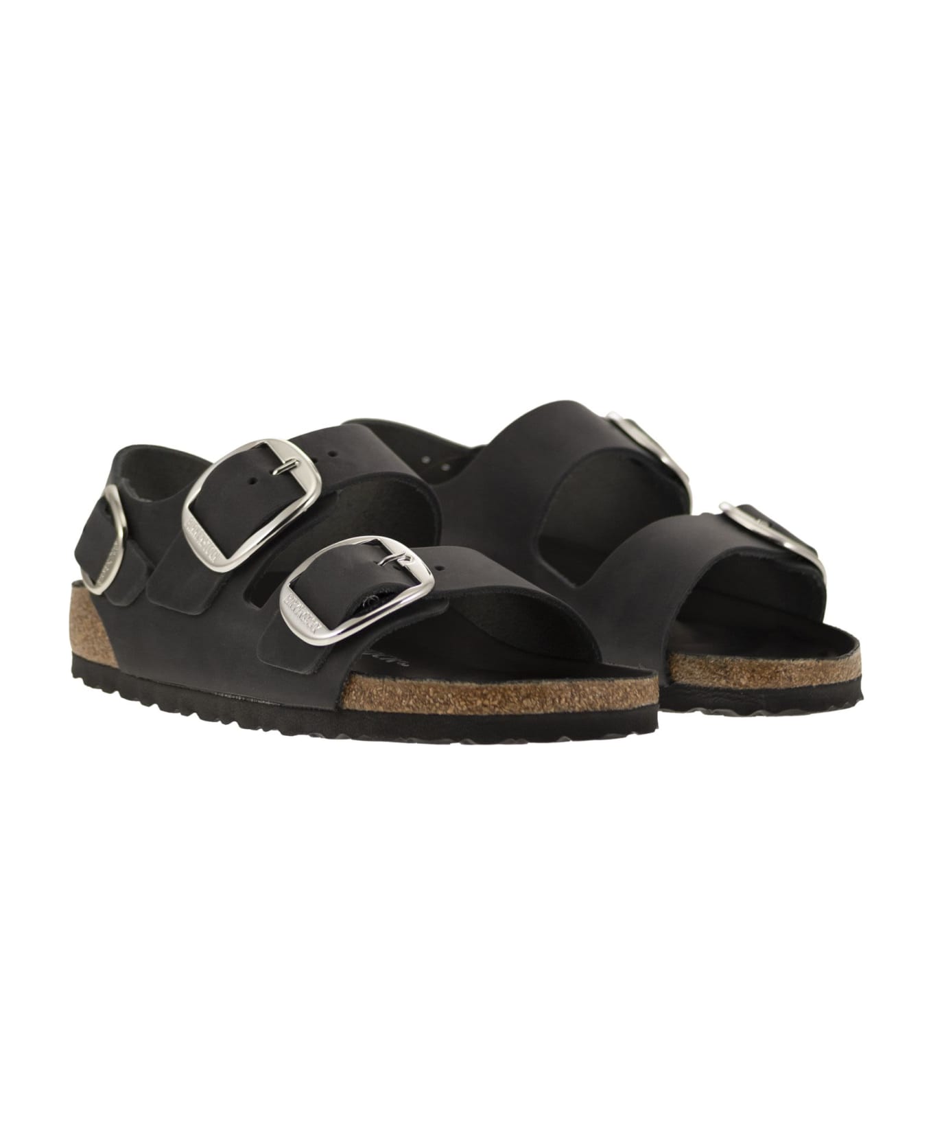 Birkenstock Arizona - Sandal With Large Buckles - Black サンダル